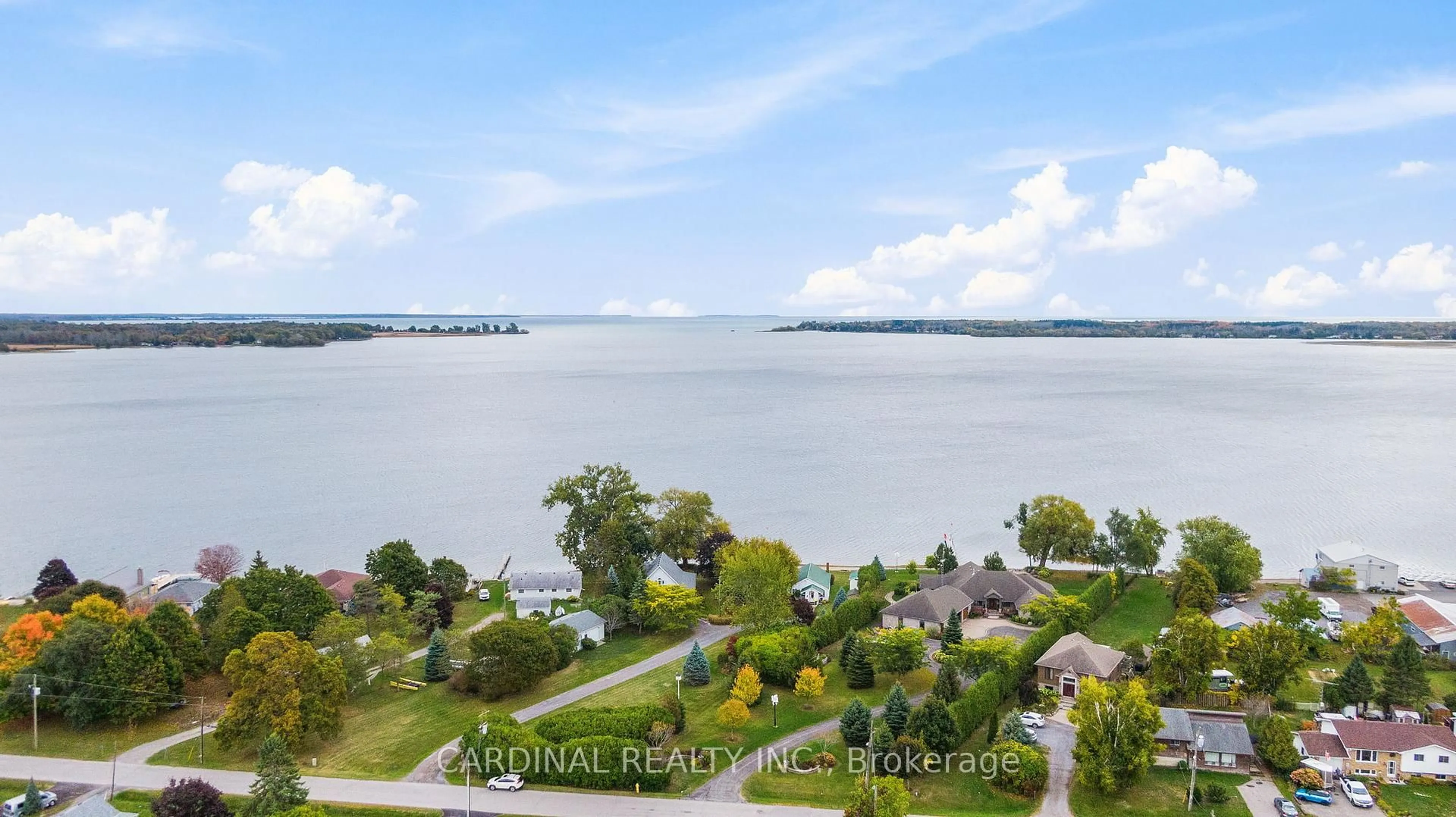 A pic from outside/outdoor area/front of a property/back of a property/a pic from drone, water/lake/river/ocean view for 39 Price St, Brighton Ontario K0K 1H0