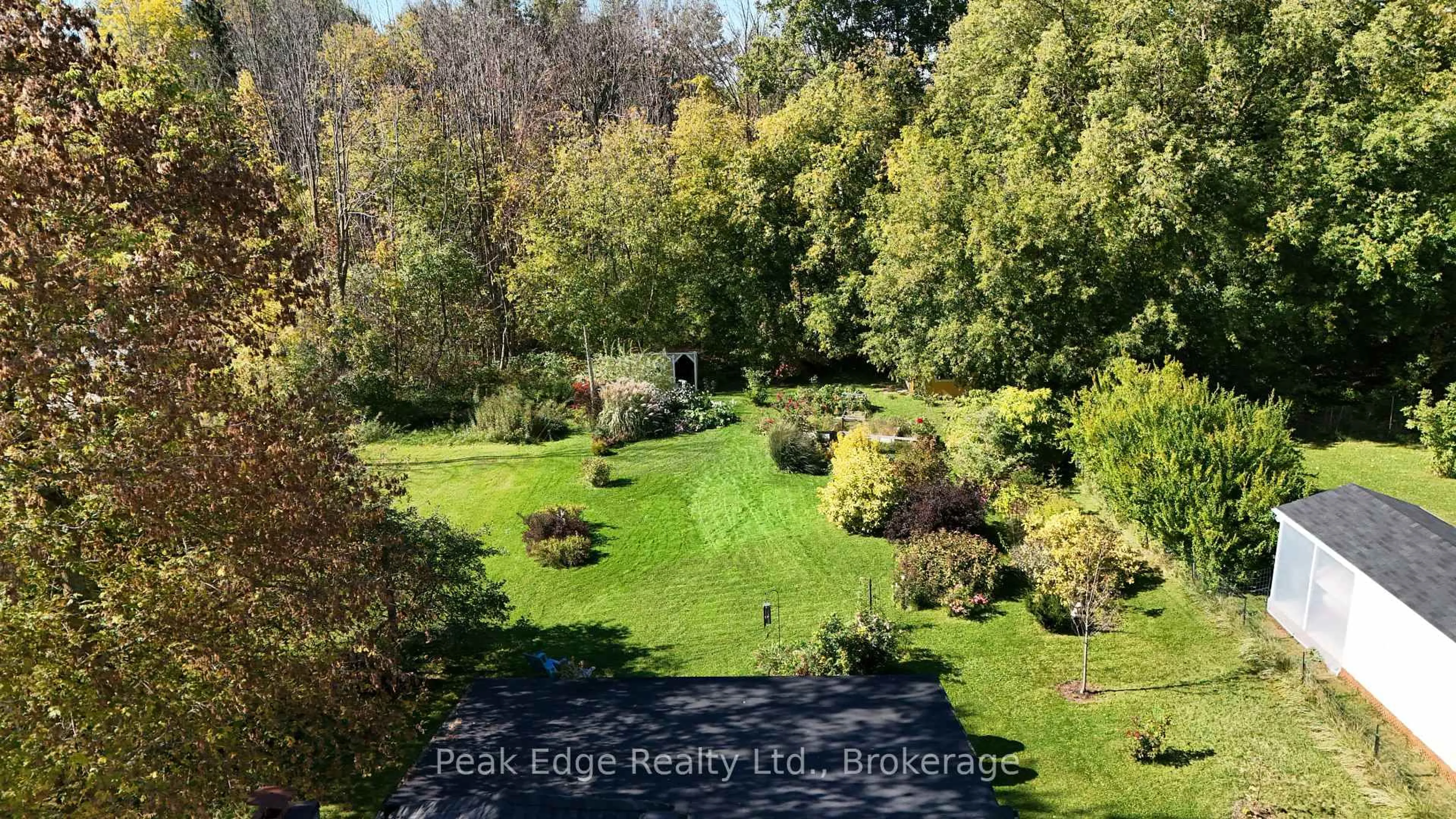 A pic from outside/outdoor area/front of a property/back of a property/a pic from drone, water/lake/river/ocean view for 20 Dirstien Street South St, Brockton Ontario N0G 1S0