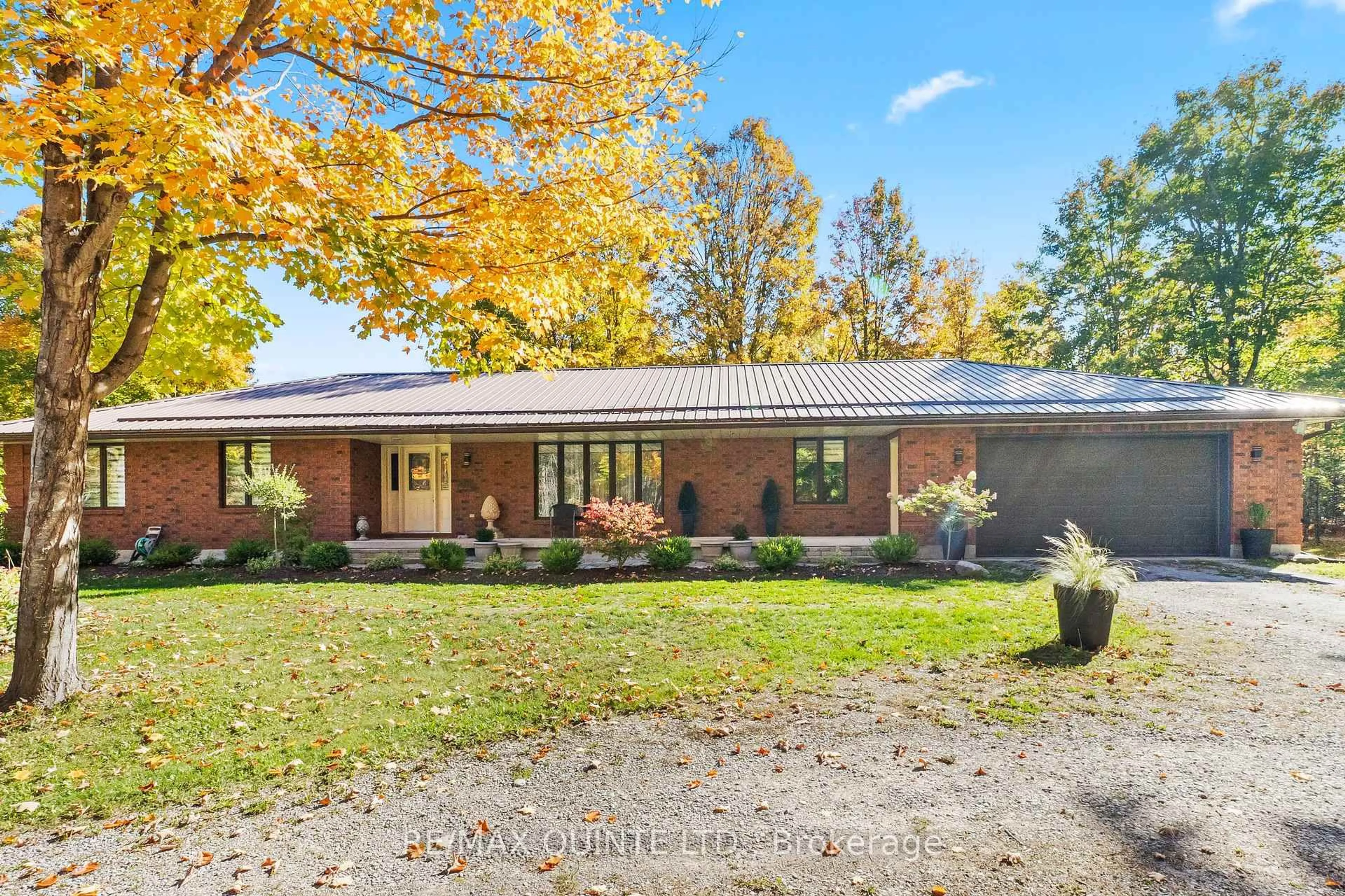 Home with brick exterior material, street for 1140 Somerville 3rd Concession, Kawartha Lakes Ontario K0M 1N0