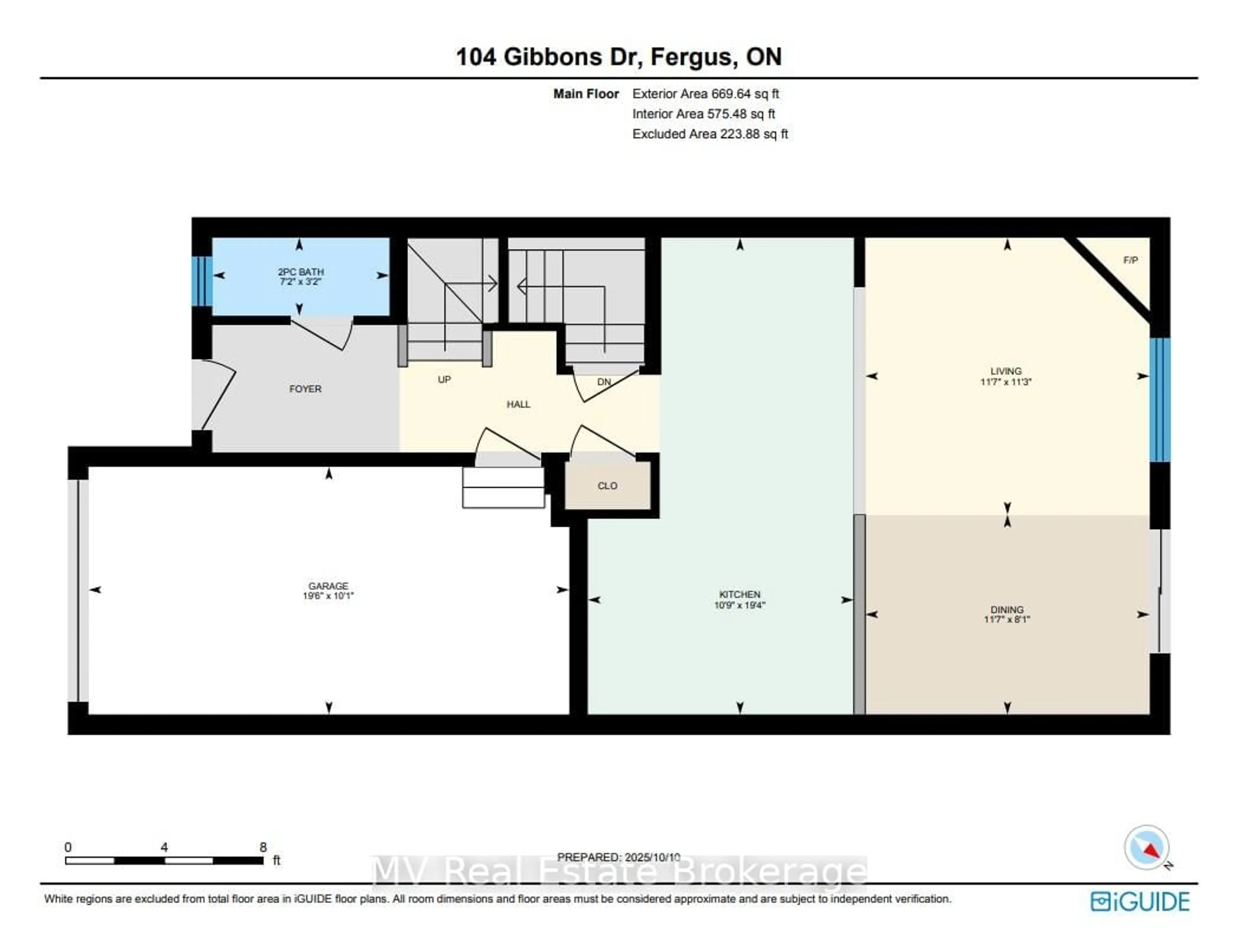 Floor plan for 104 Gibbons Dr, Centre Wellington Ontario N1M 3V8