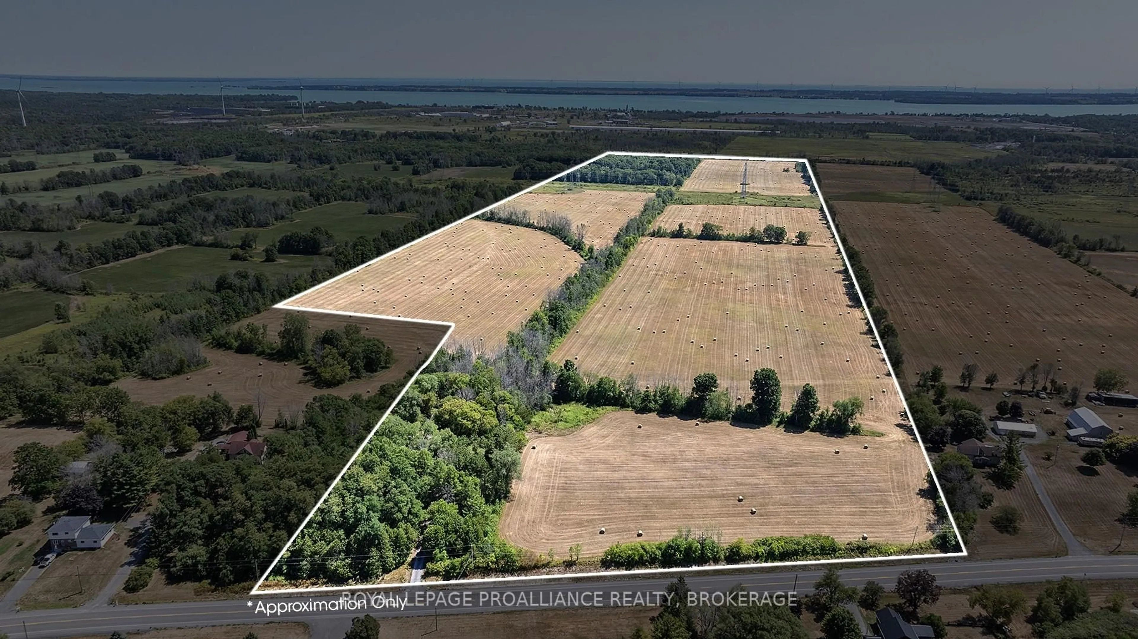 A pic from outside/outdoor area/front of a property/back of a property/a pic from drone, unknown for 1136 Millhaven Rd, Bissett Creek Ontario K0H 2H0