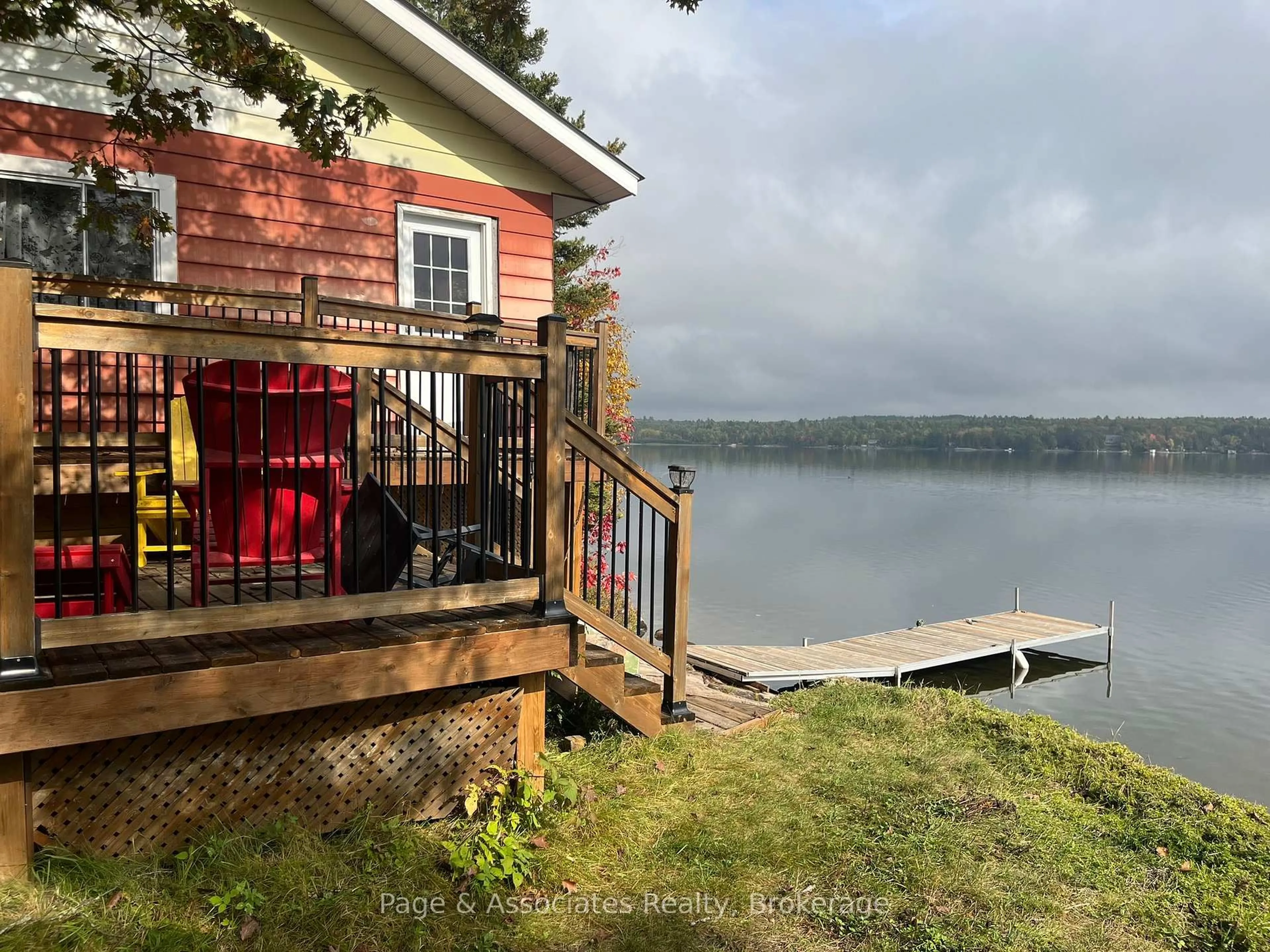 Patio, water/lake/river/ocean view for 124A Northshore Rd, West Nipissing Ontario P0H 1M0