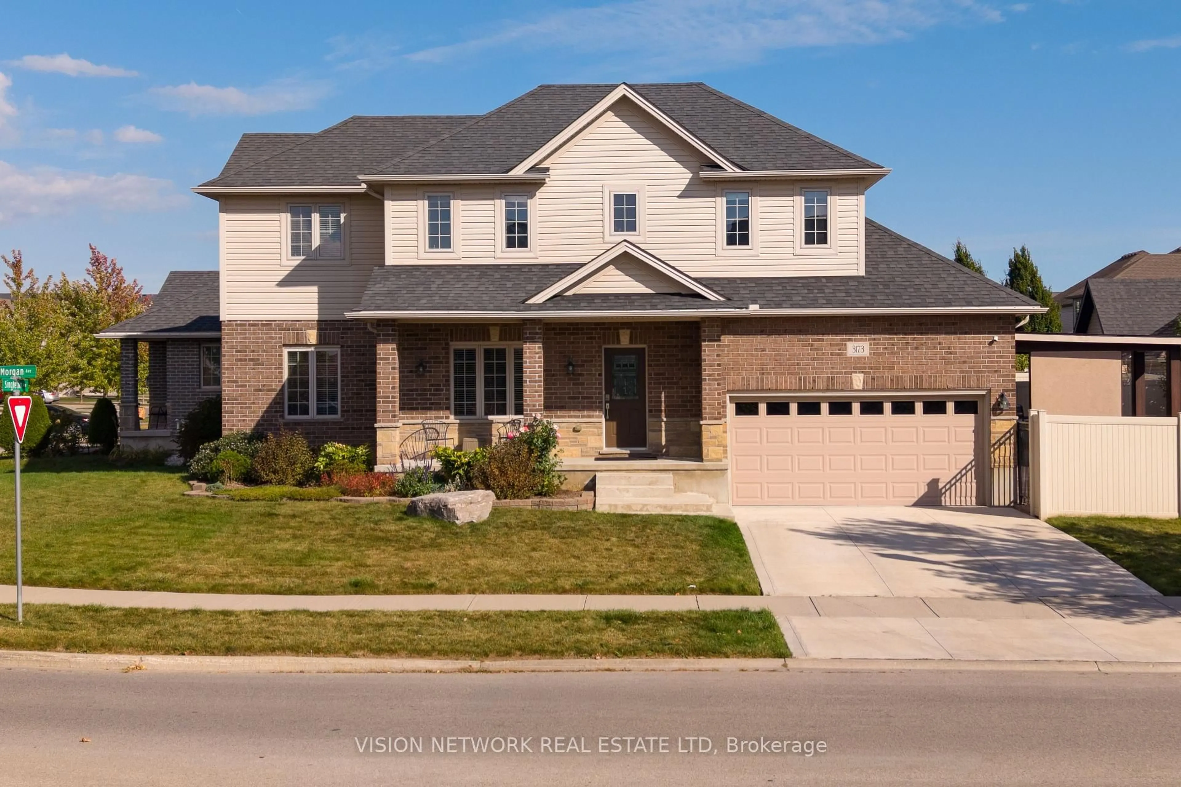Home with brick exterior material, street for 3173 Singleton Ave, London South Ontario N6L 0B8