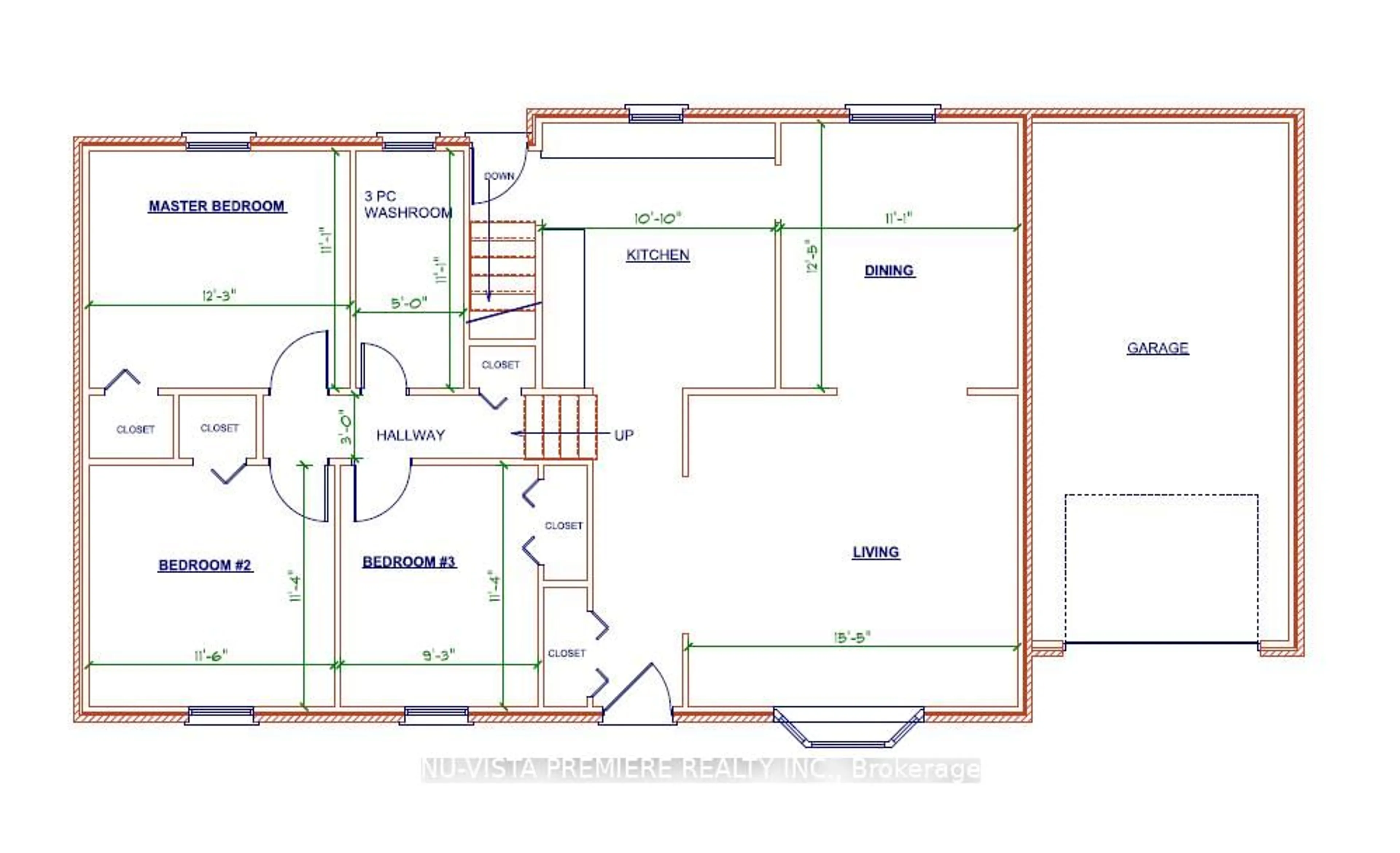 Floor plan for 57 McTaggart Cres, London North Ontario N5X 2E2