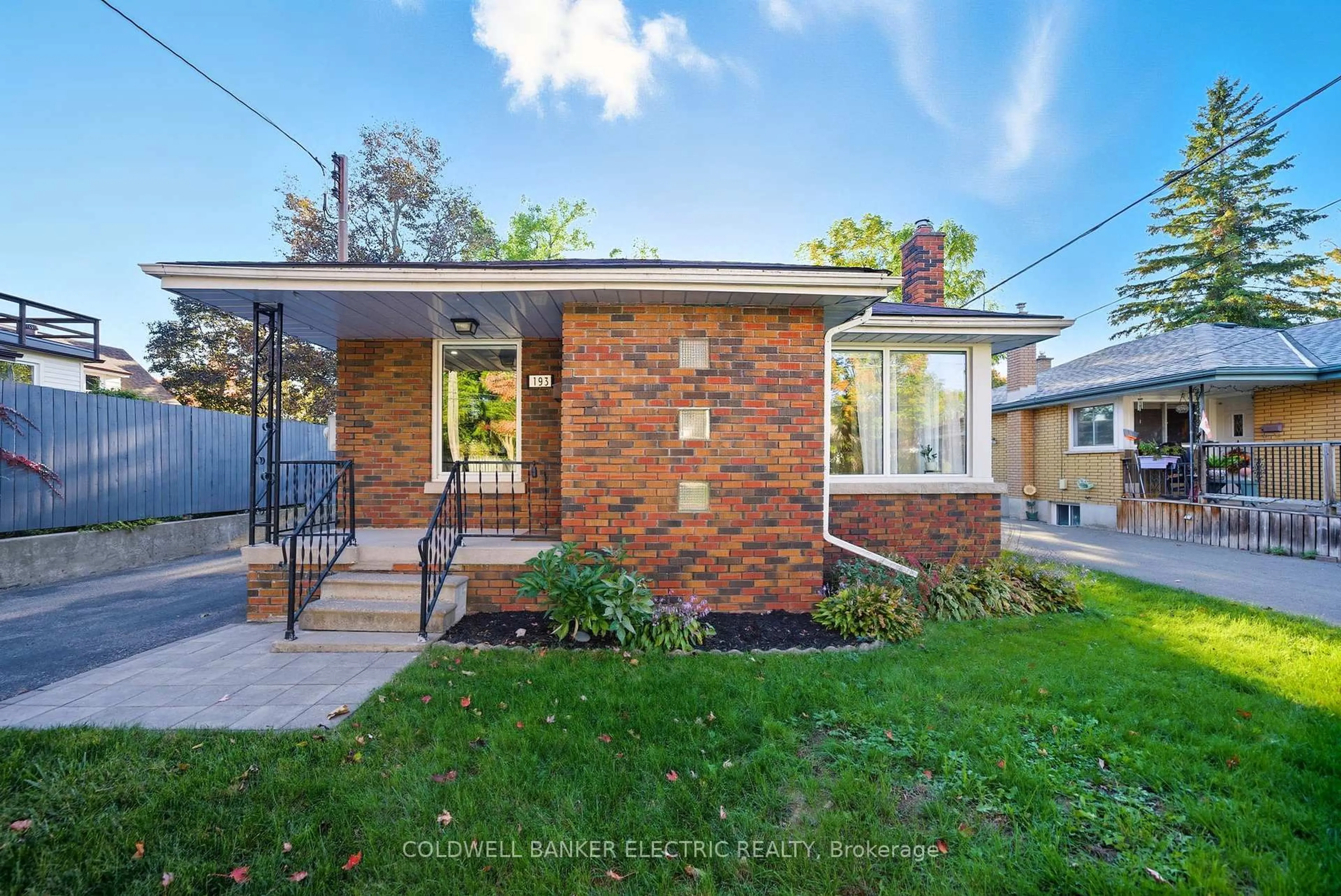 Home with brick exterior material, street for 193 Benson Ave, Peterborough Ontario K9H 5Y6
