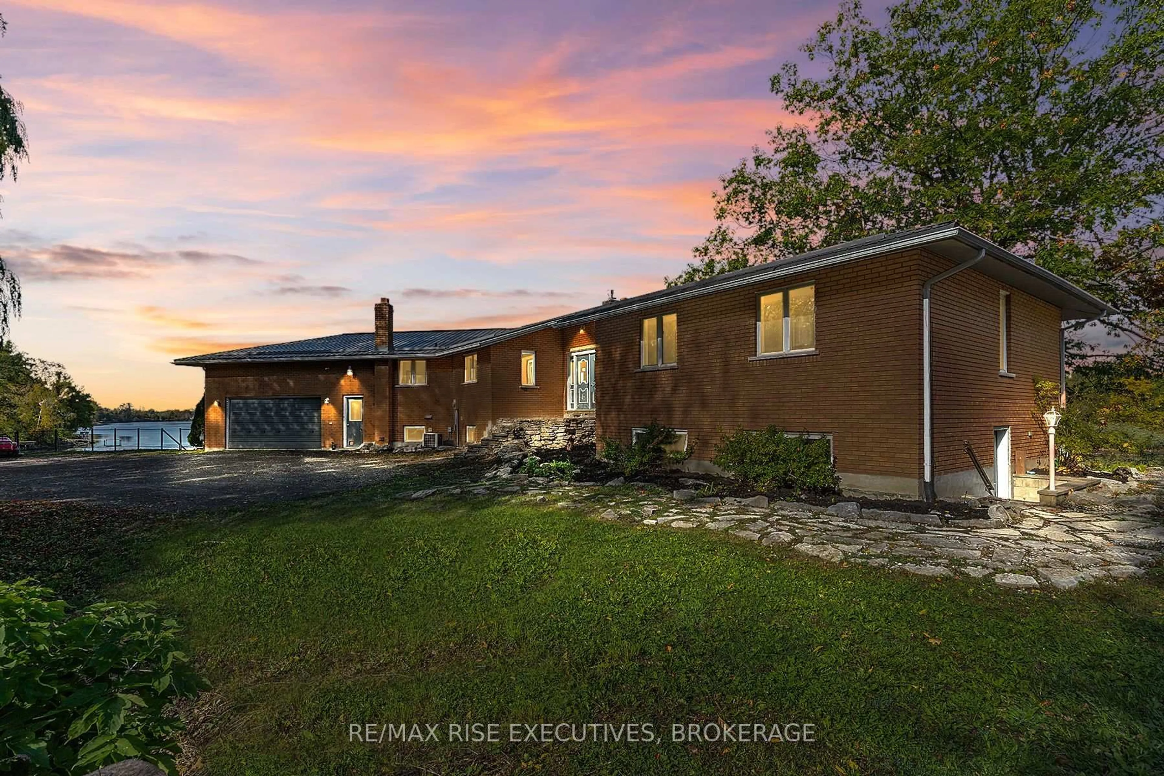 A pic from outside/outdoor area/front of a property/back of a property/a pic from drone, unknown for 71 River Rd, Greater Napanee Ontario K7P 3H7