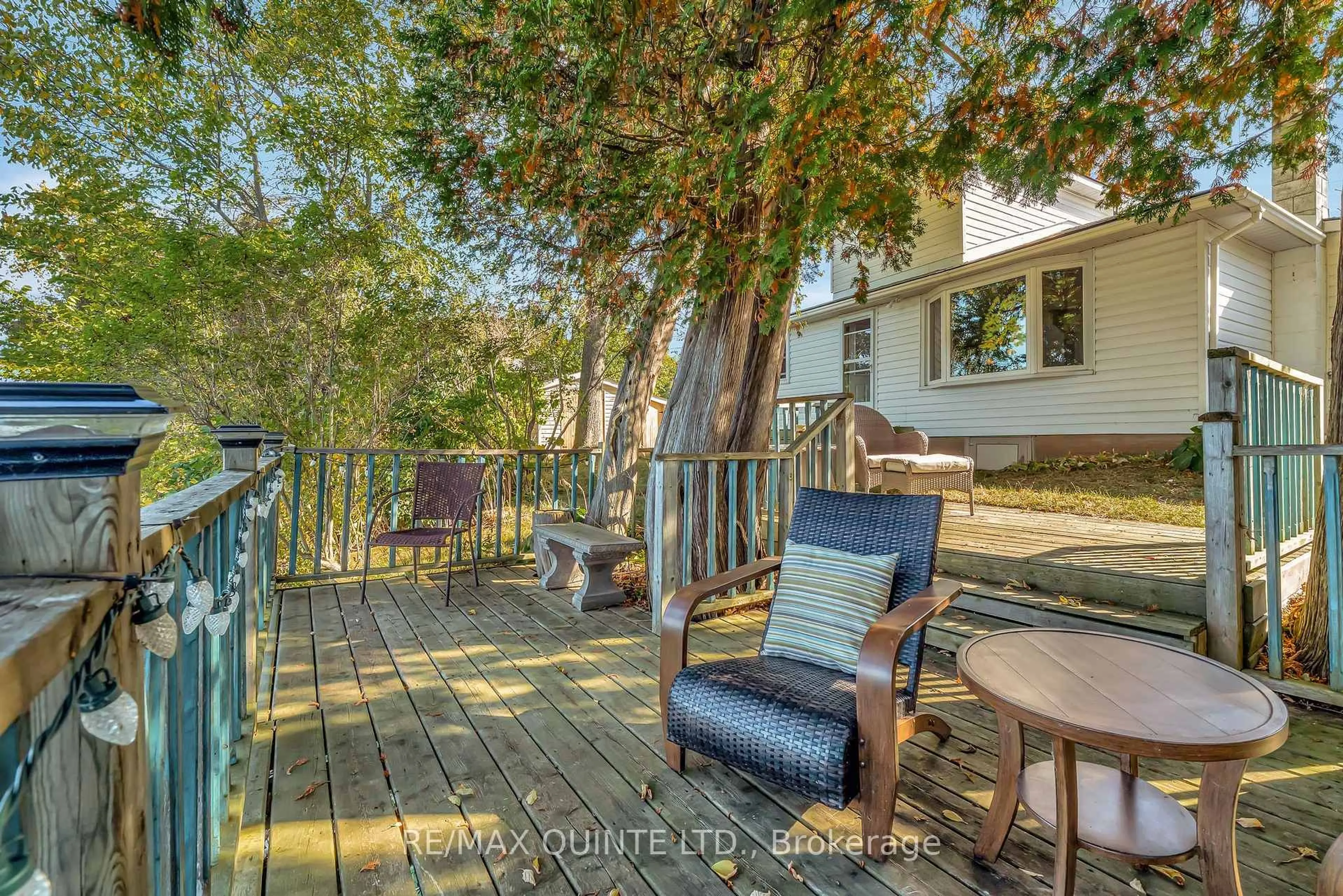 Patio, water/lake/river/ocean view for 122-C Galbraith Grove Rd, Yarker Ontario K0K 3N0