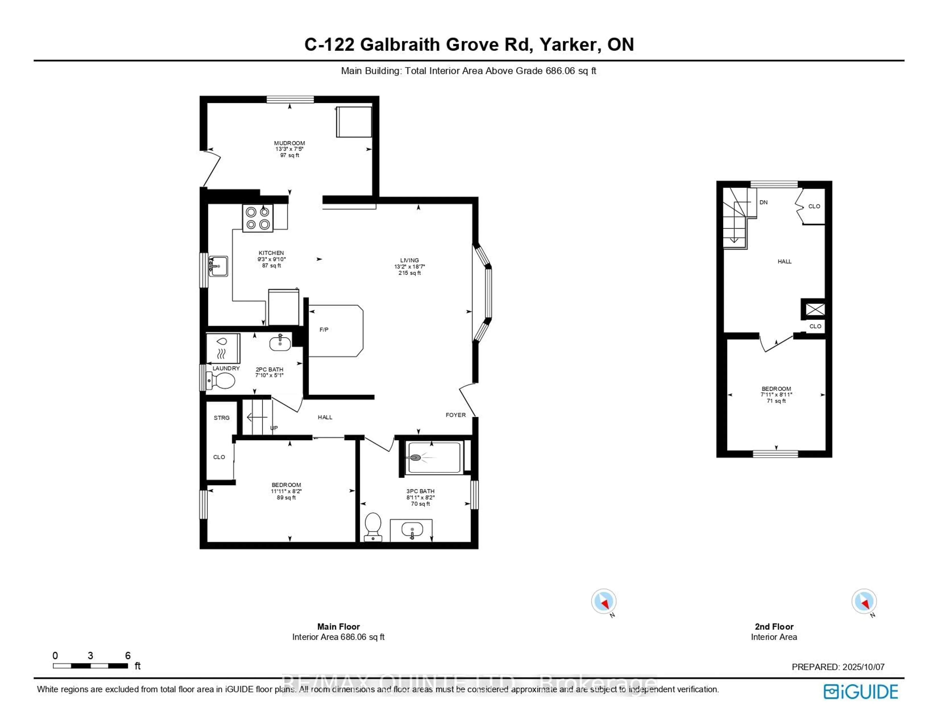 Floor plan for 122-C Galbraith Grove Rd, Yarker Ontario K0K 3N0