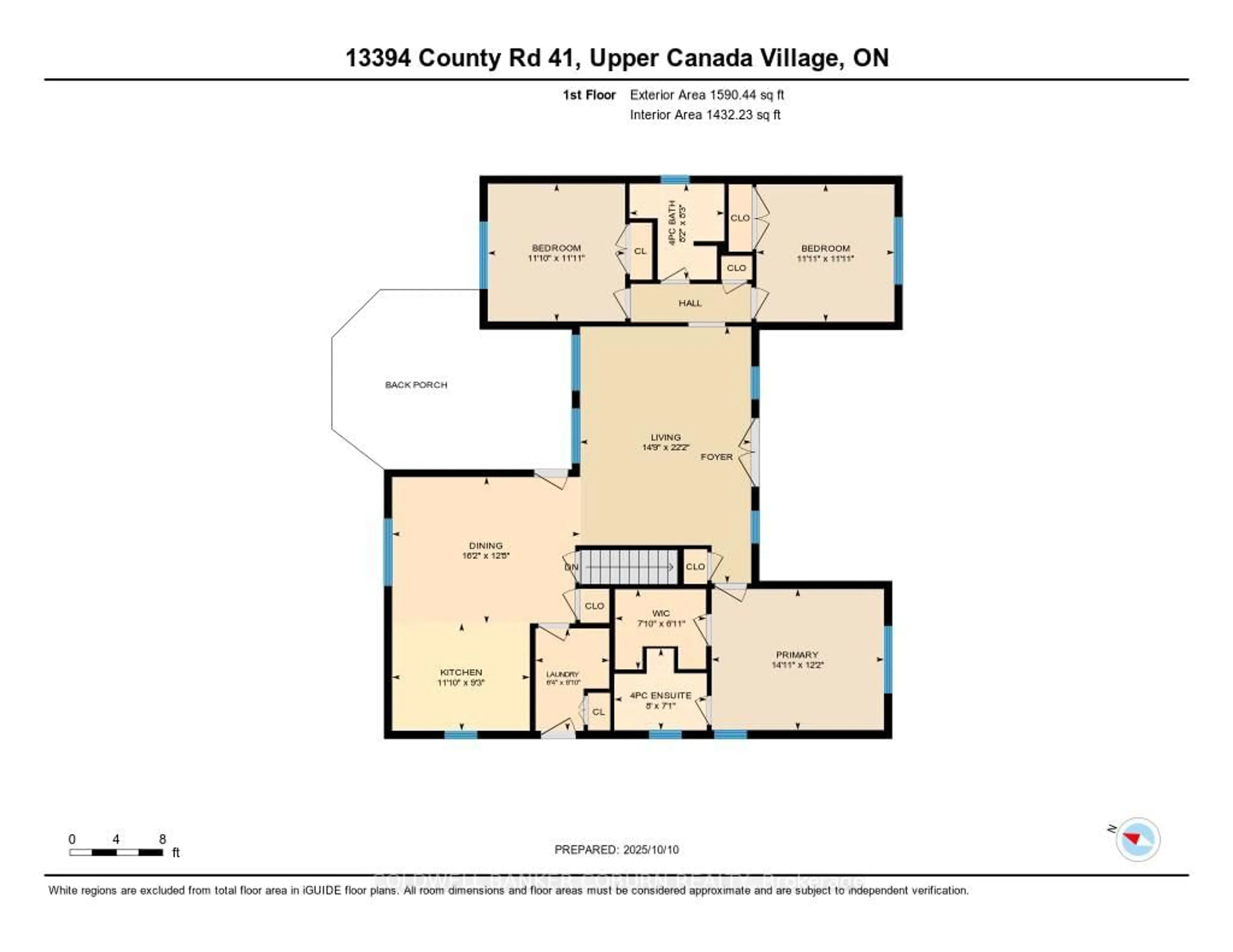 Floor plan for 13394 County Rd 41 Rd, South Dundas Ontario K7R 3L2
