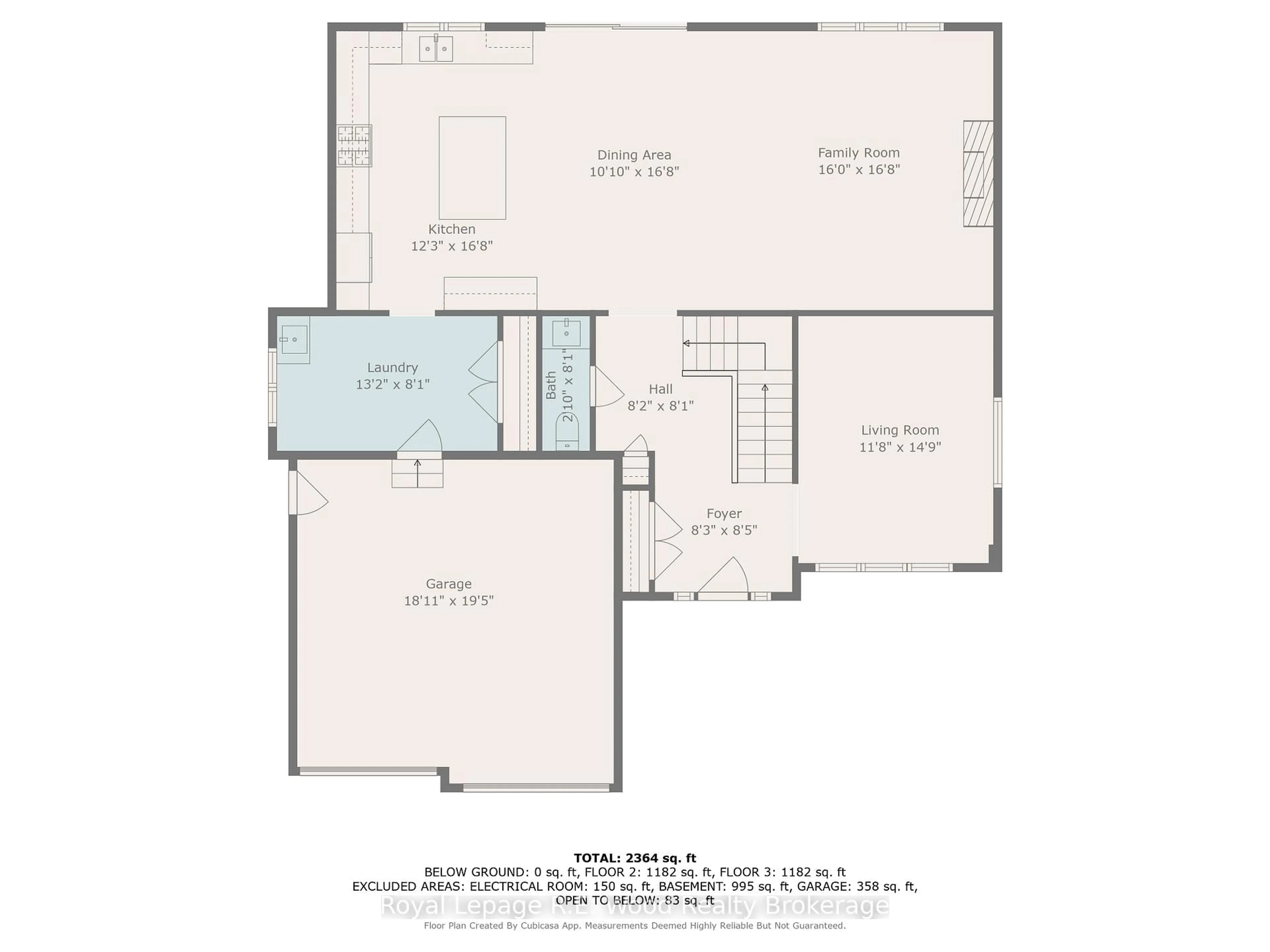 Floor plan for 61 Sunview Dr, Norwich Ontario N0J 1P0
