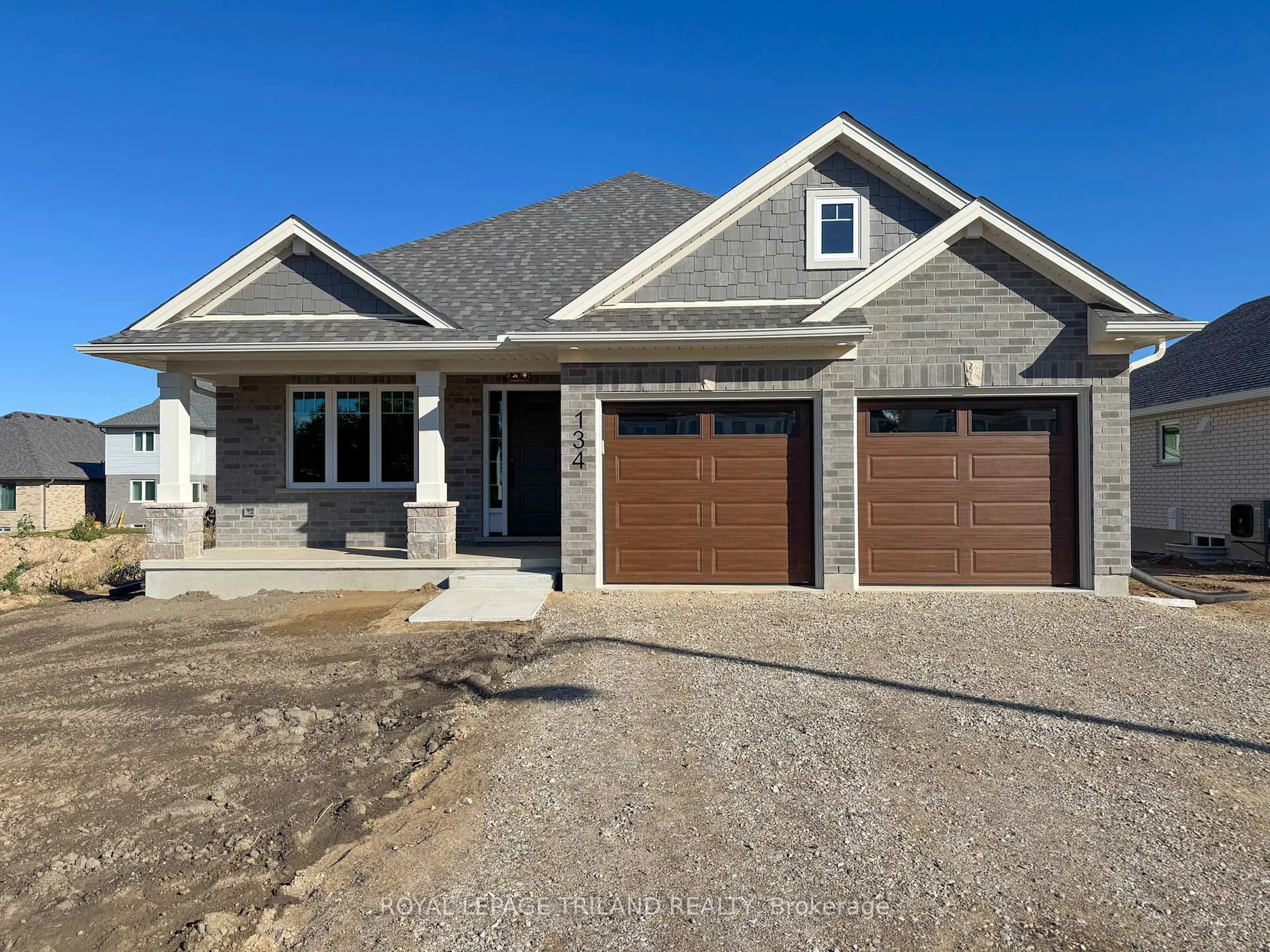 Home with brick exterior material, street for 134 Styles Dr, St. Thomas Ontario N5R 0R1