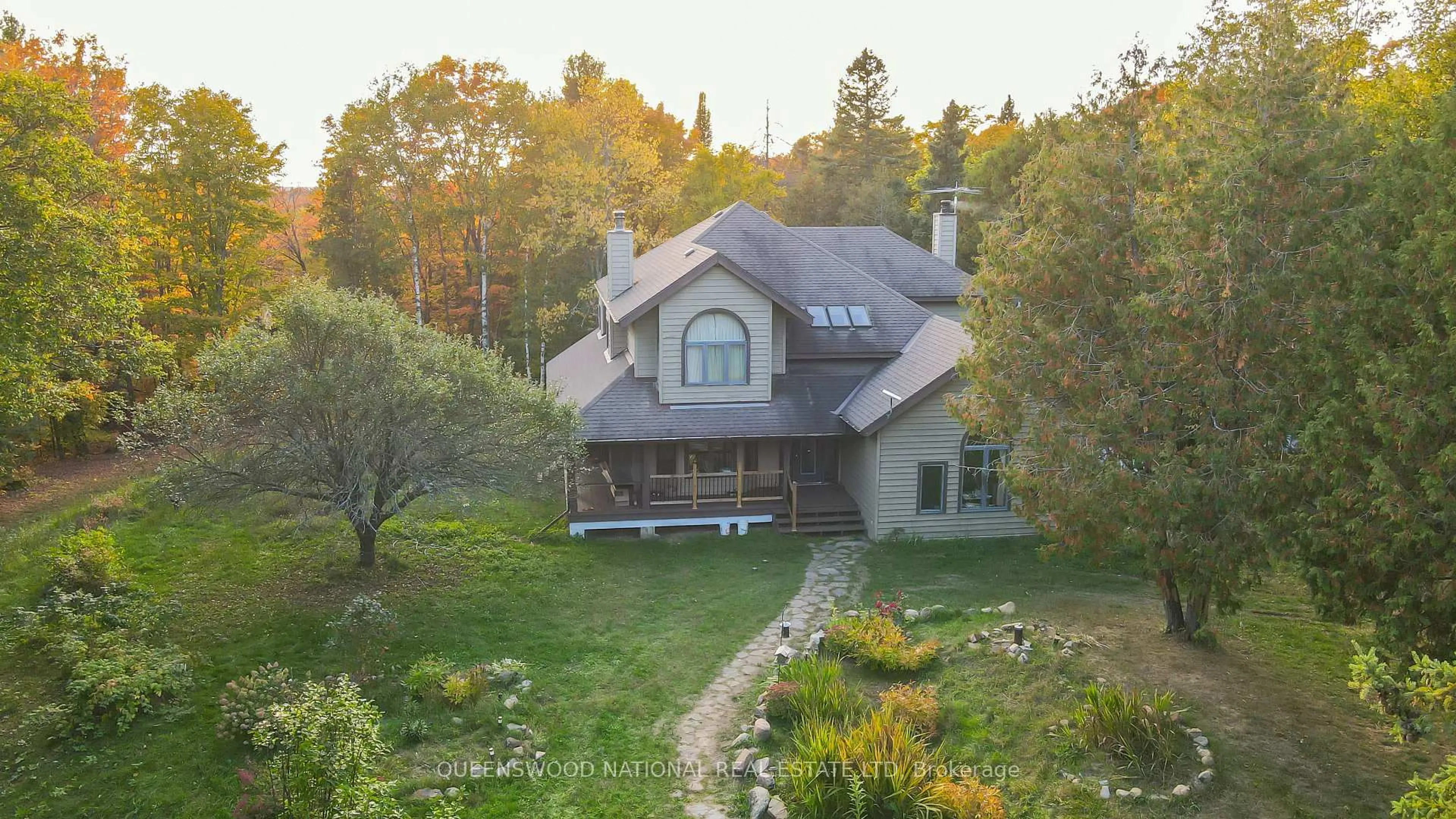 A pic from outside/outdoor area/front of a property/back of a property/a pic from drone, unknown for 3130 Letterkenny Rd, Wilno Ontario K0J 2N0
