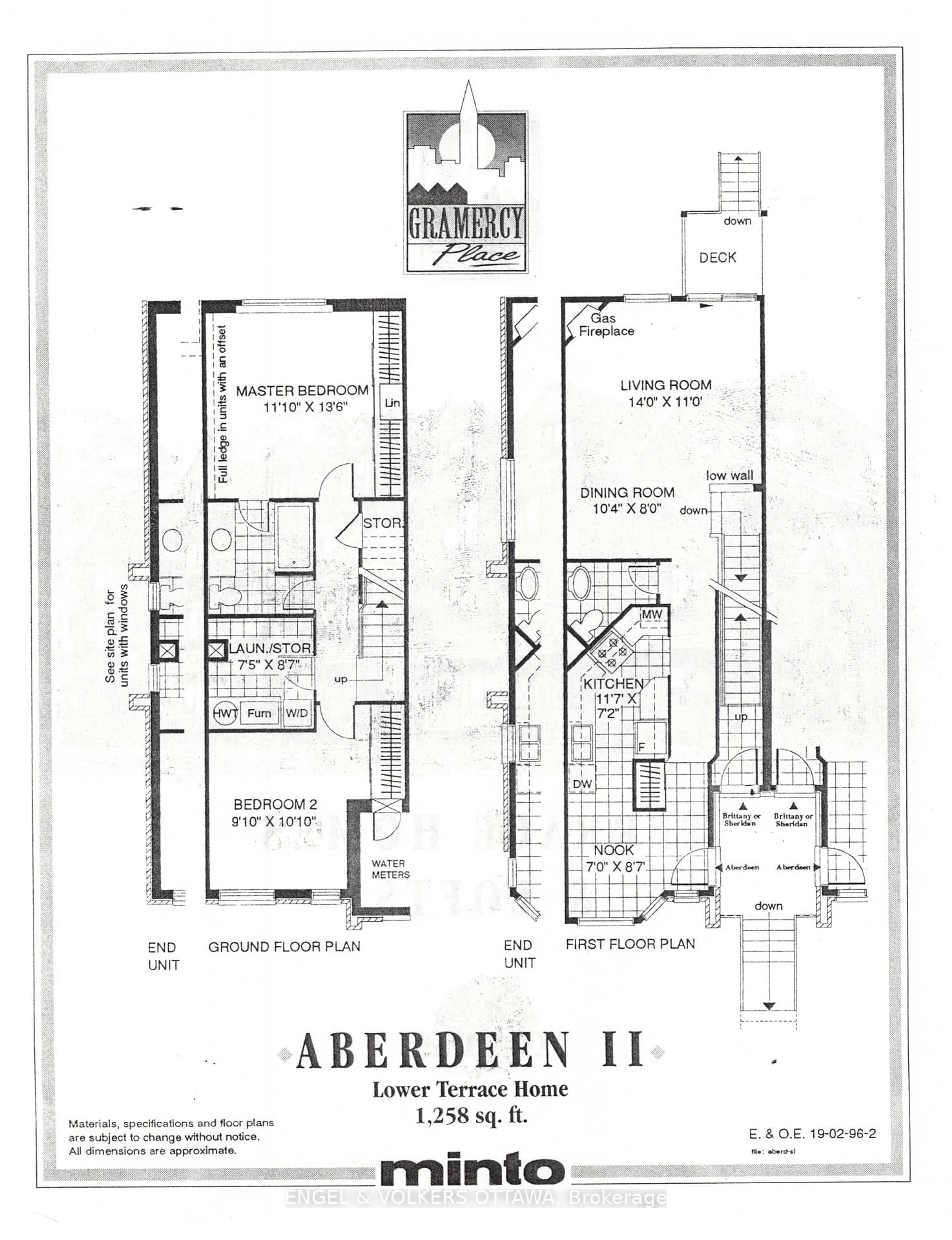 Floor plan for 294 Gloucester St #294, Ottawa Ontario K1R 5E4