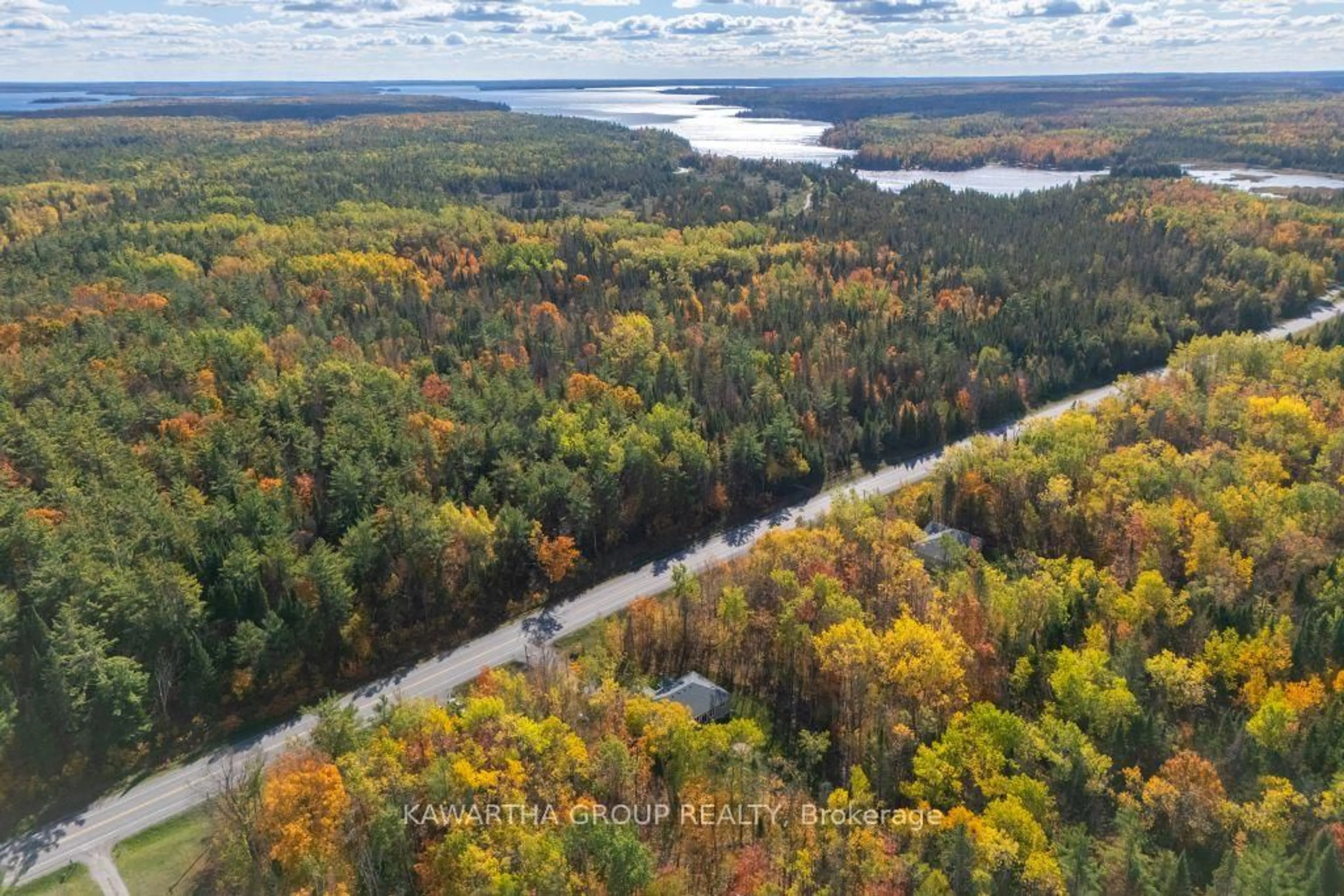 A pic from outside/outdoor area/front of a property/back of a property/a pic from drone, water/lake/river/ocean view for 2757 County 48 Rd, Kawartha Lakes Ontario K0M 1K0