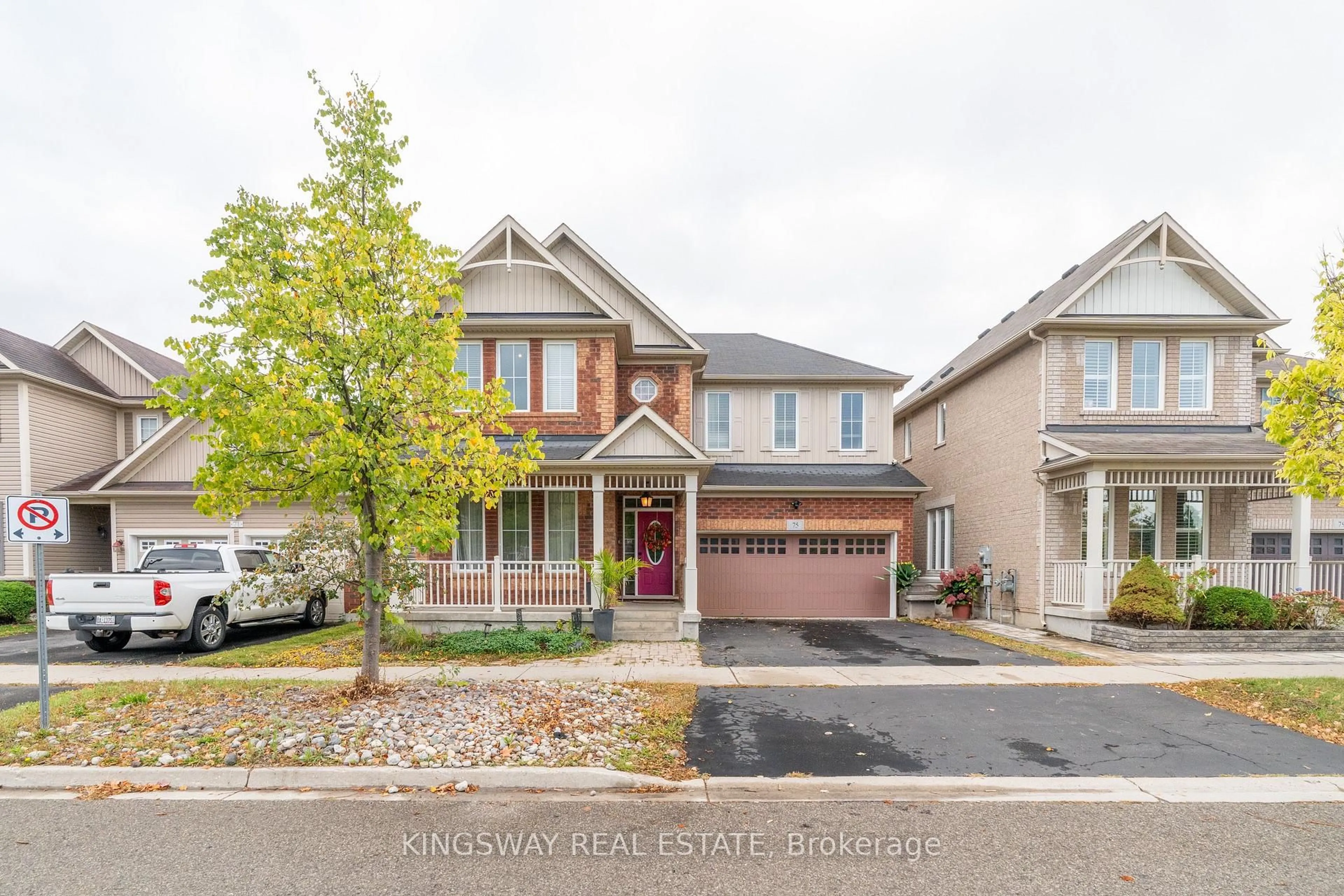 Home with brick exterior material, street for 75 CHASE Cres, Cambridge Ontario N3C 0B3