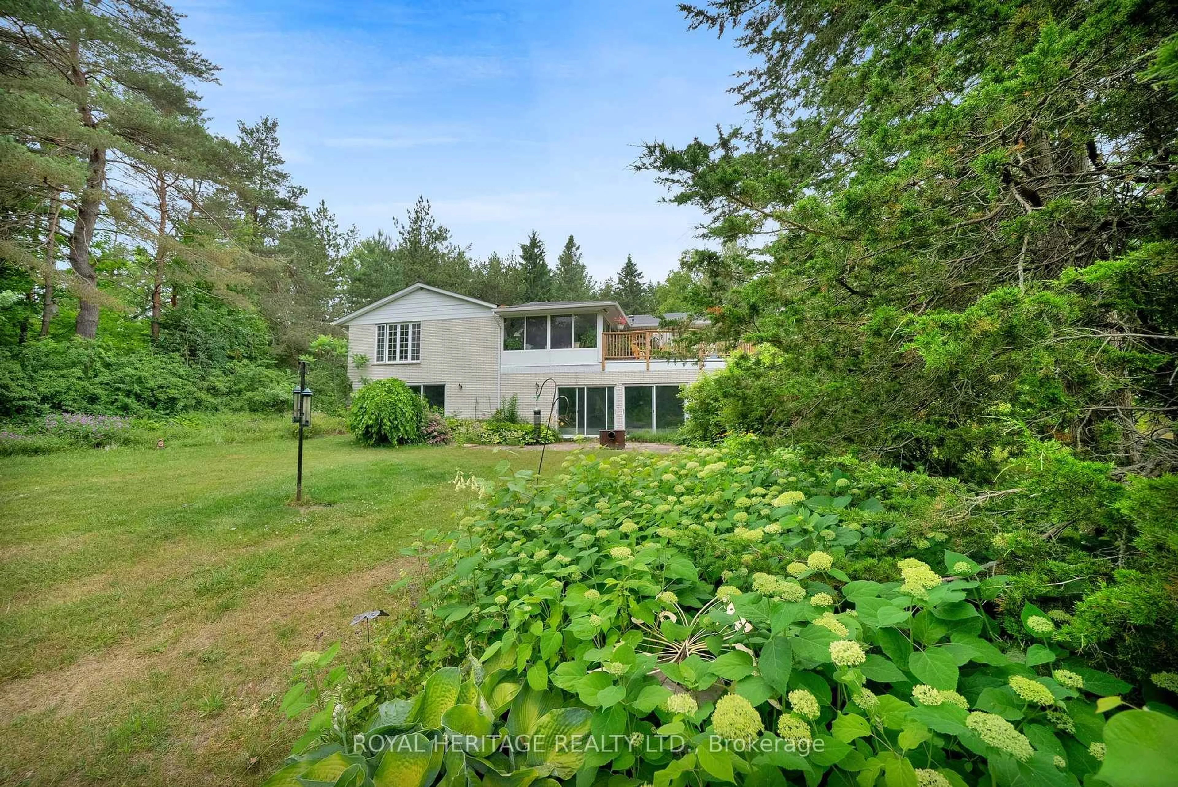 A pic from outside/outdoor area/front of a property/back of a property/a pic from drone, unknown for 2501 Ganaraska Rd, Port Hope Ontario L0A 1B0
