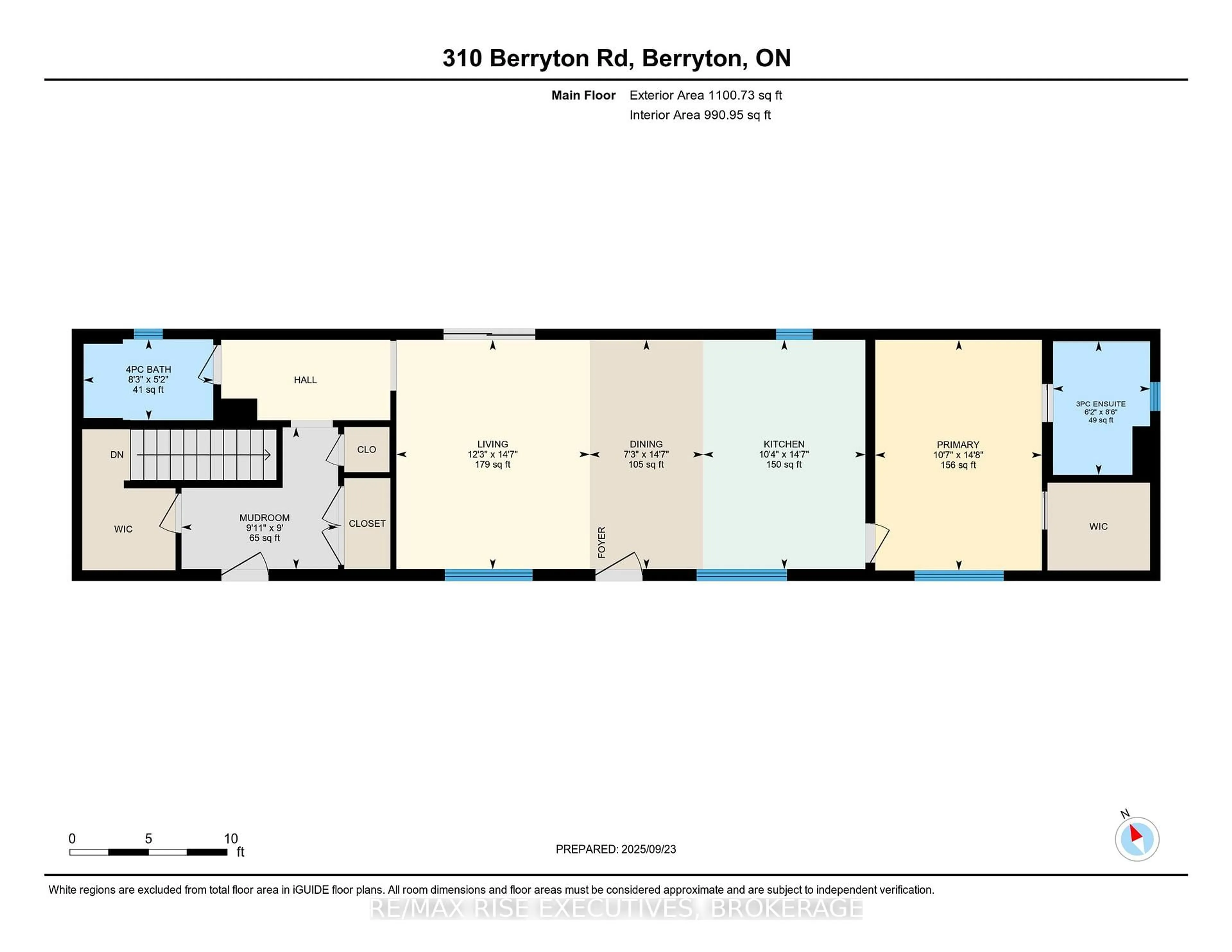 Floor plan for 310 Berryton Rd, Leeds and the Thousand Islands Ontario K0H 2N0
