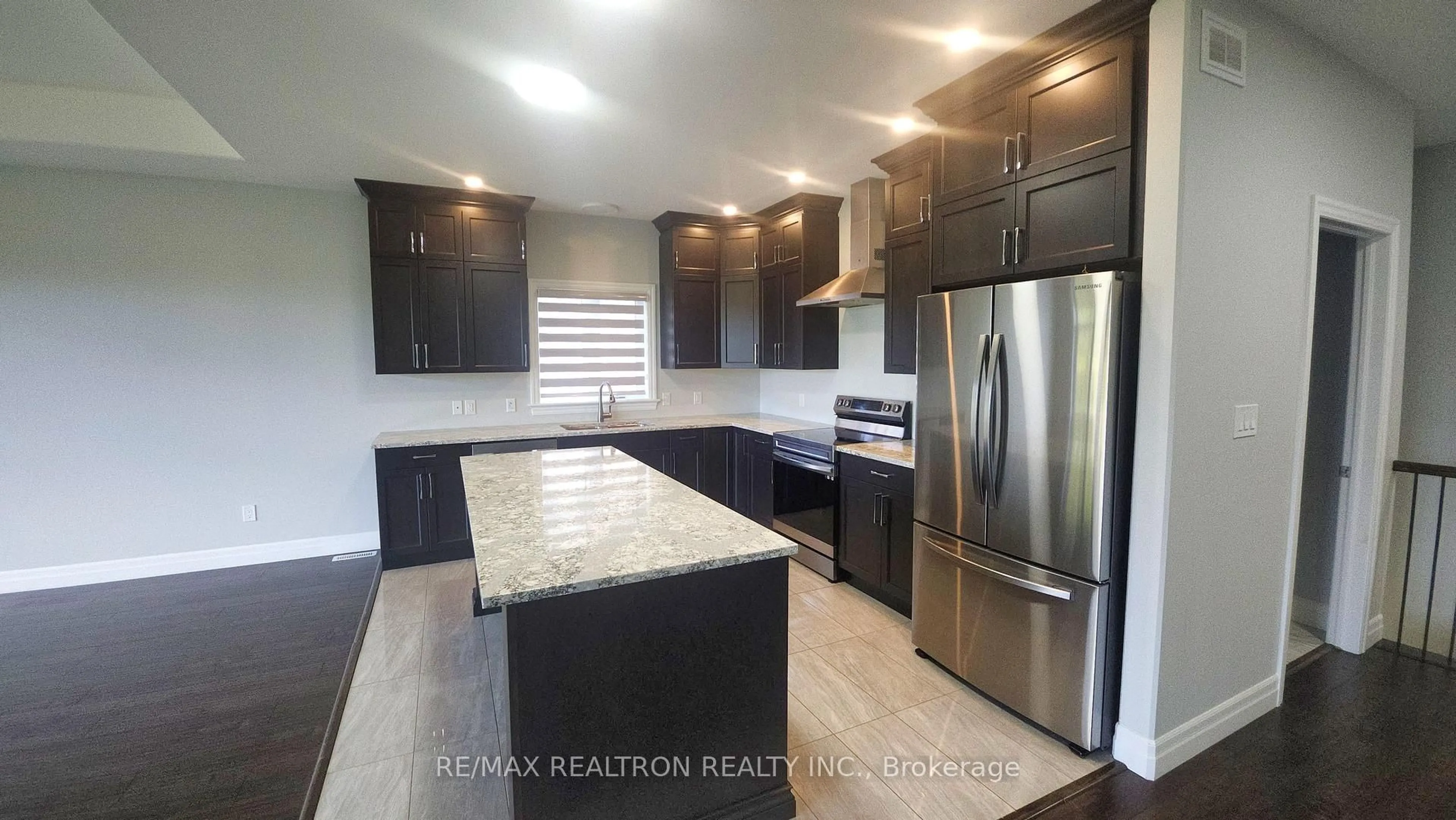 Open concept kitchen, ceramic/tile floor for 168 Cherrywood Pkwy, Greater Napanee Ontario K7R 0E2