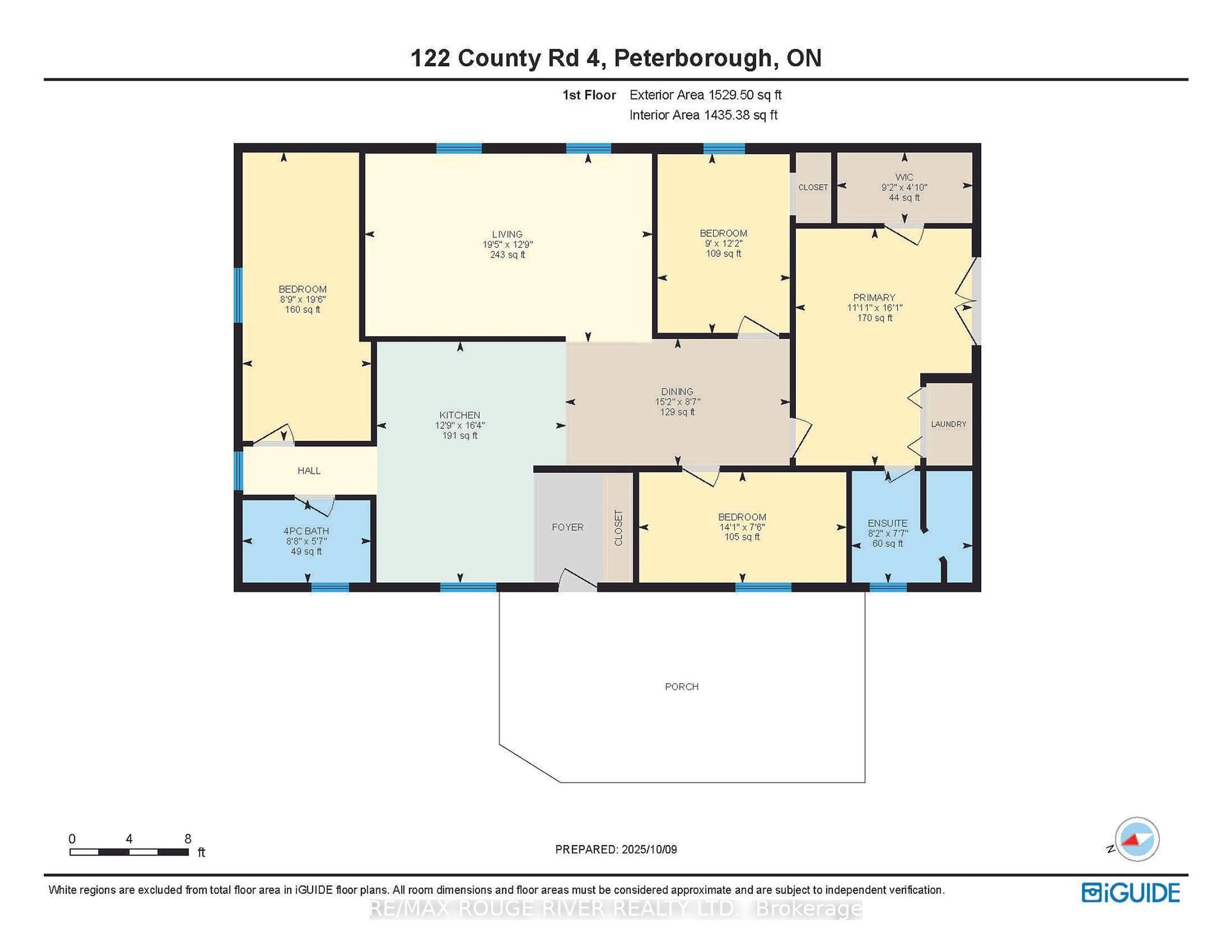 Floor plan for 122 County Road 4 Rd, Douro-Dummer Ontario K0L 1S0