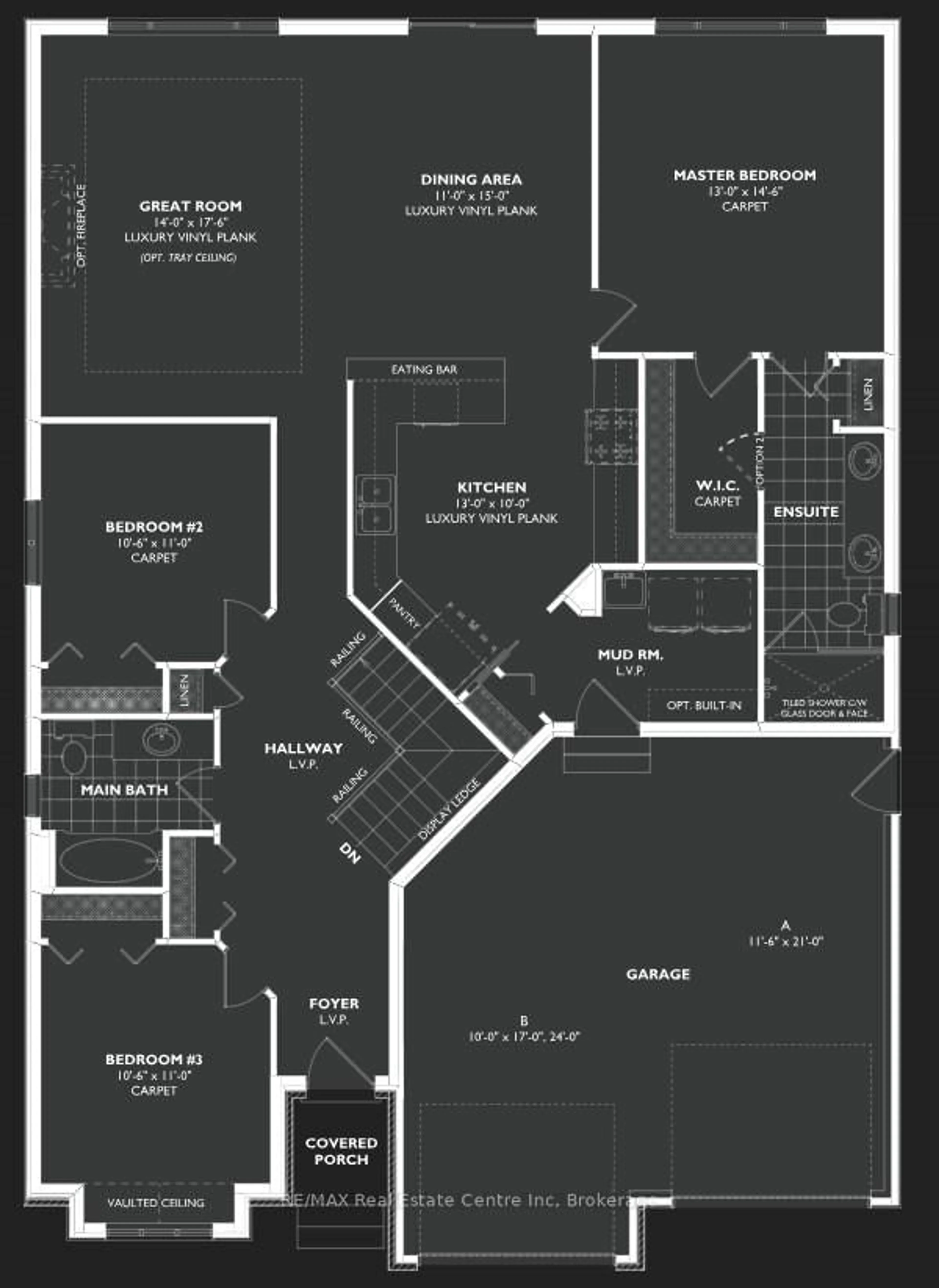 Floor plan for 186B Bridge Cres, Minto Ontario N0G 2P0
