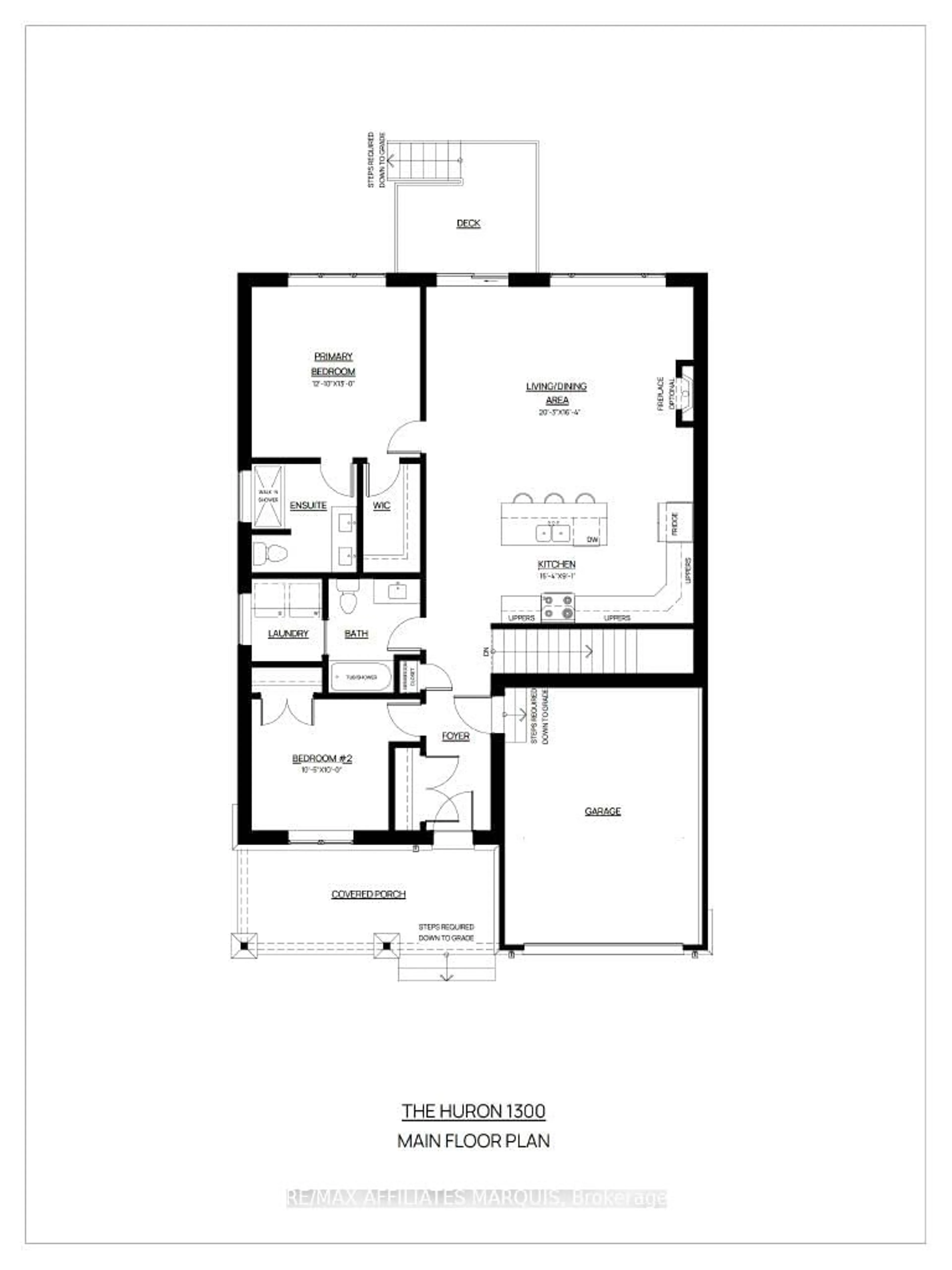 Floor plan for 82 Rabb St, Smiths Falls Ontario K7A 0L6