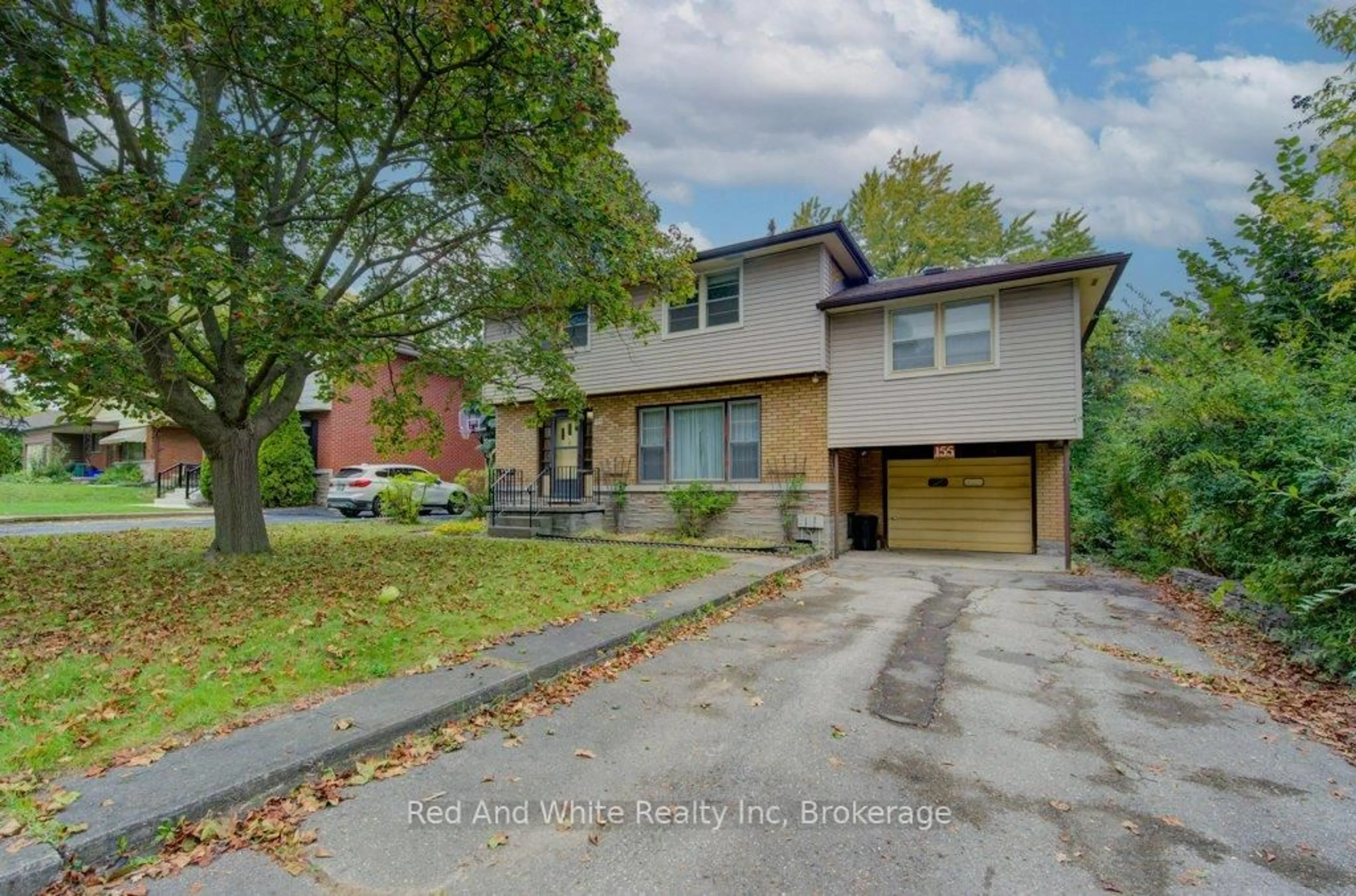 Home with brick exterior material, street for 155 Elgin Cres, Waterloo Ontario N2J 2S7