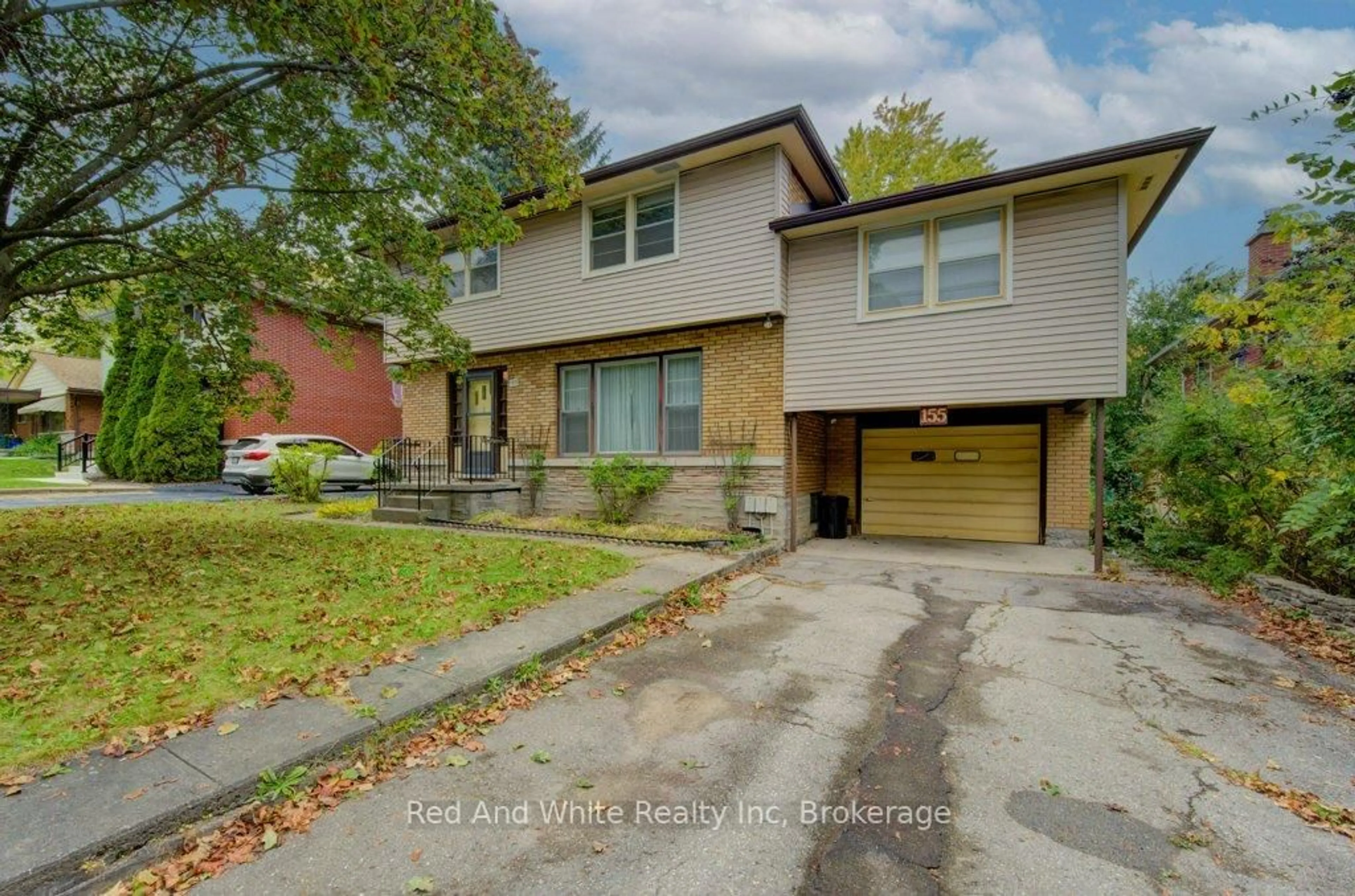 Home with brick exterior material, street for 155 Elgin Cres, Waterloo Ontario N2J 2S7