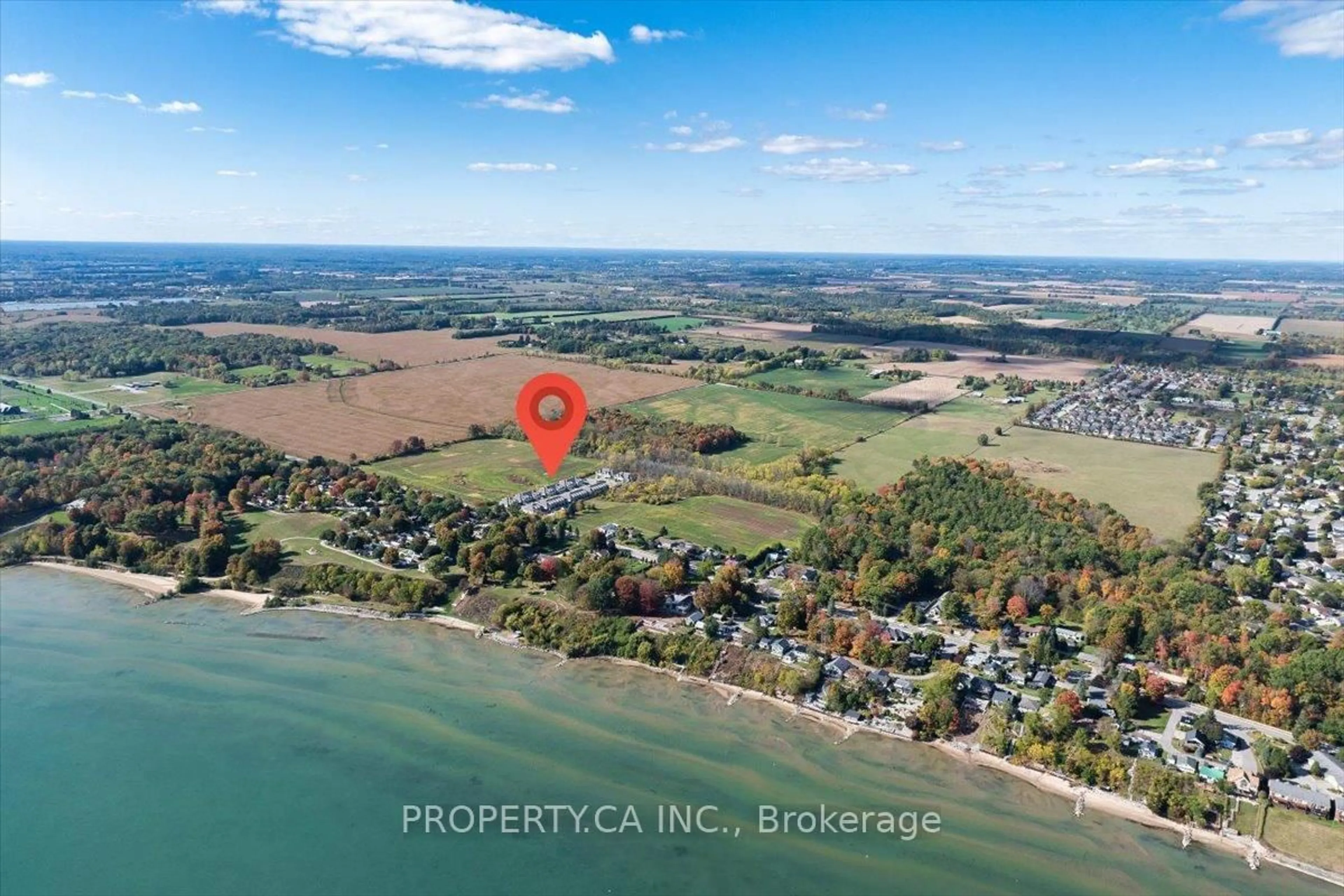 A pic from outside/outdoor area/front of a property/back of a property/a pic from drone, water/lake/river/ocean view for 744 Nelson St #9, Norfolk Ontario N0A 1N0