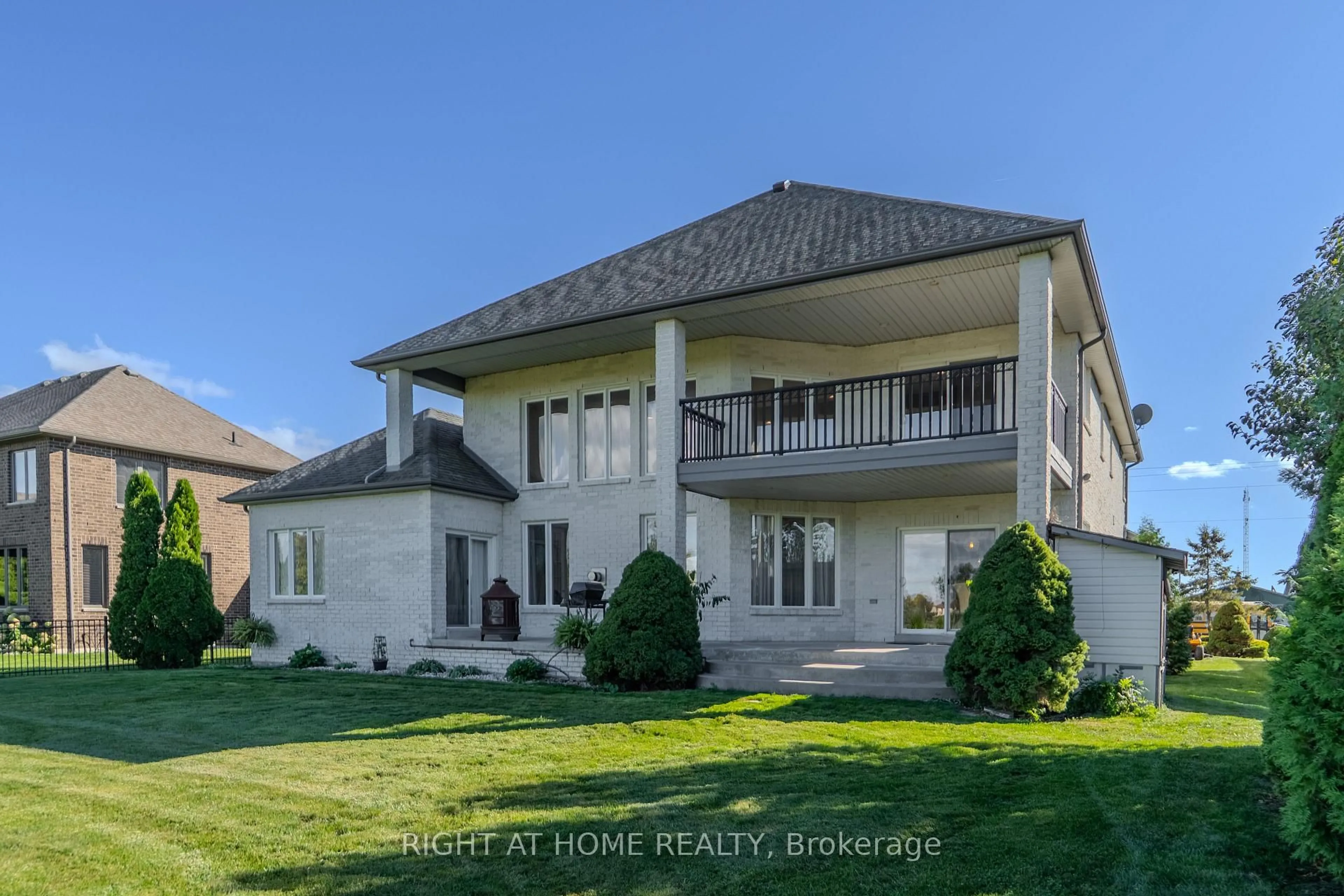 Home with vinyl exterior material, water/lake/river/ocean view for 843 County Rd 2, Lakeshore Ontario N0R 1A0
