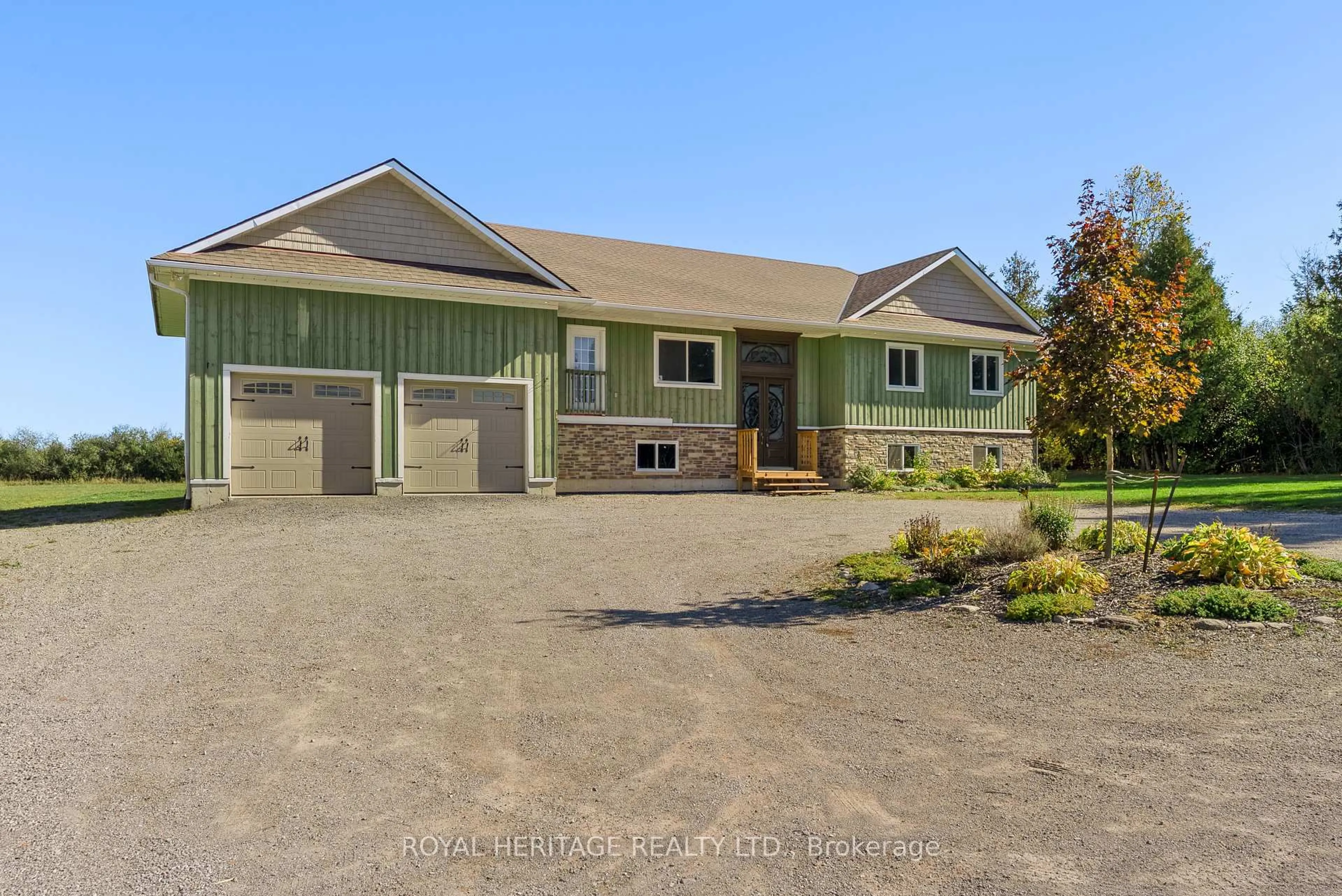 A pic from outside/outdoor area/front of a property/back of a property/a pic from drone, unknown for 2746 Hwy 36 Highway, Kawartha Lakes Ontario K0M 1L0