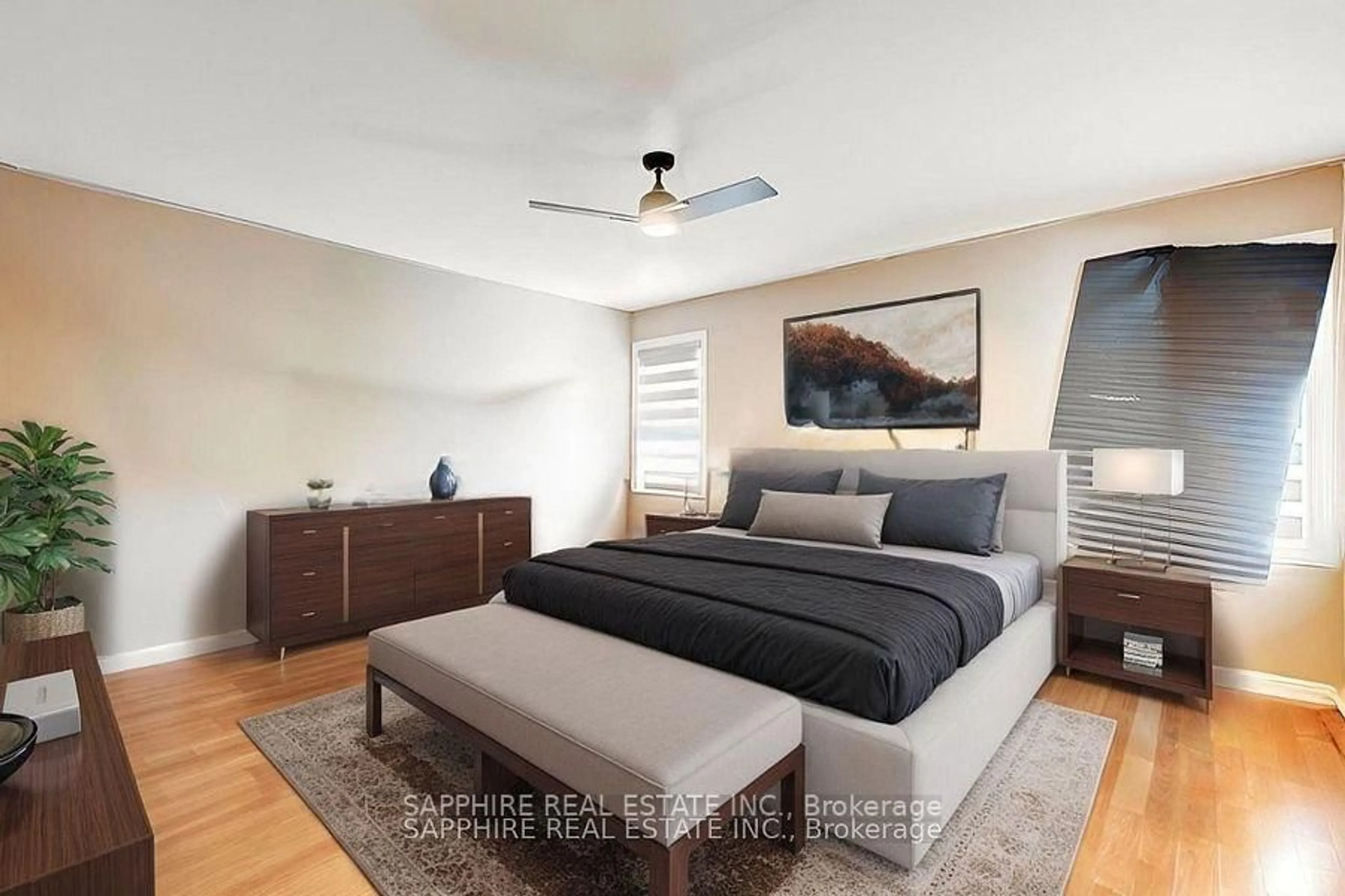 Bedroom with bed, unknown for 1763 Owen Lane, London North Ontario N6G 0W2