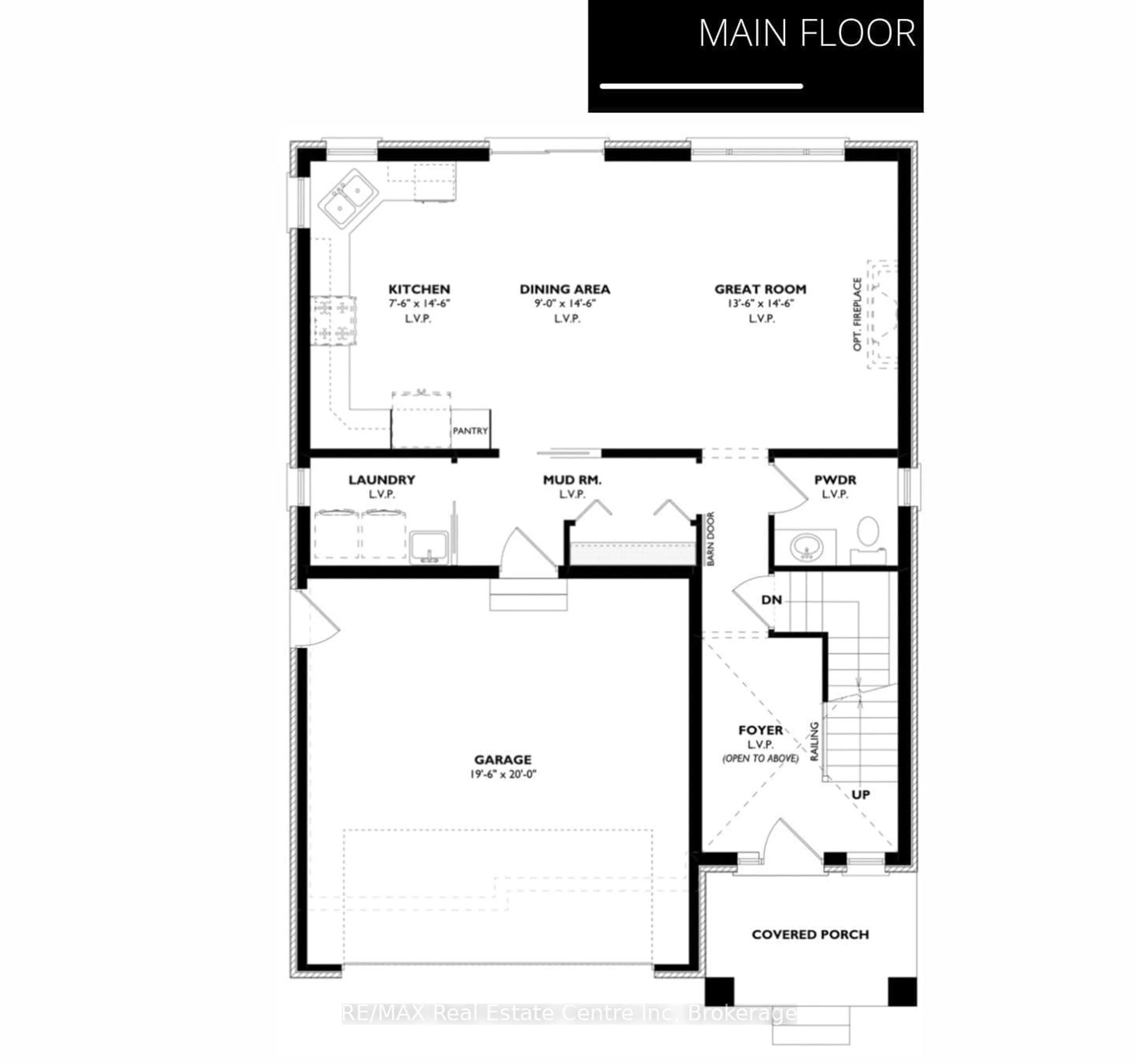 Floor plan for 190 Bridge Cres, Minto Ontario N0G 2P0