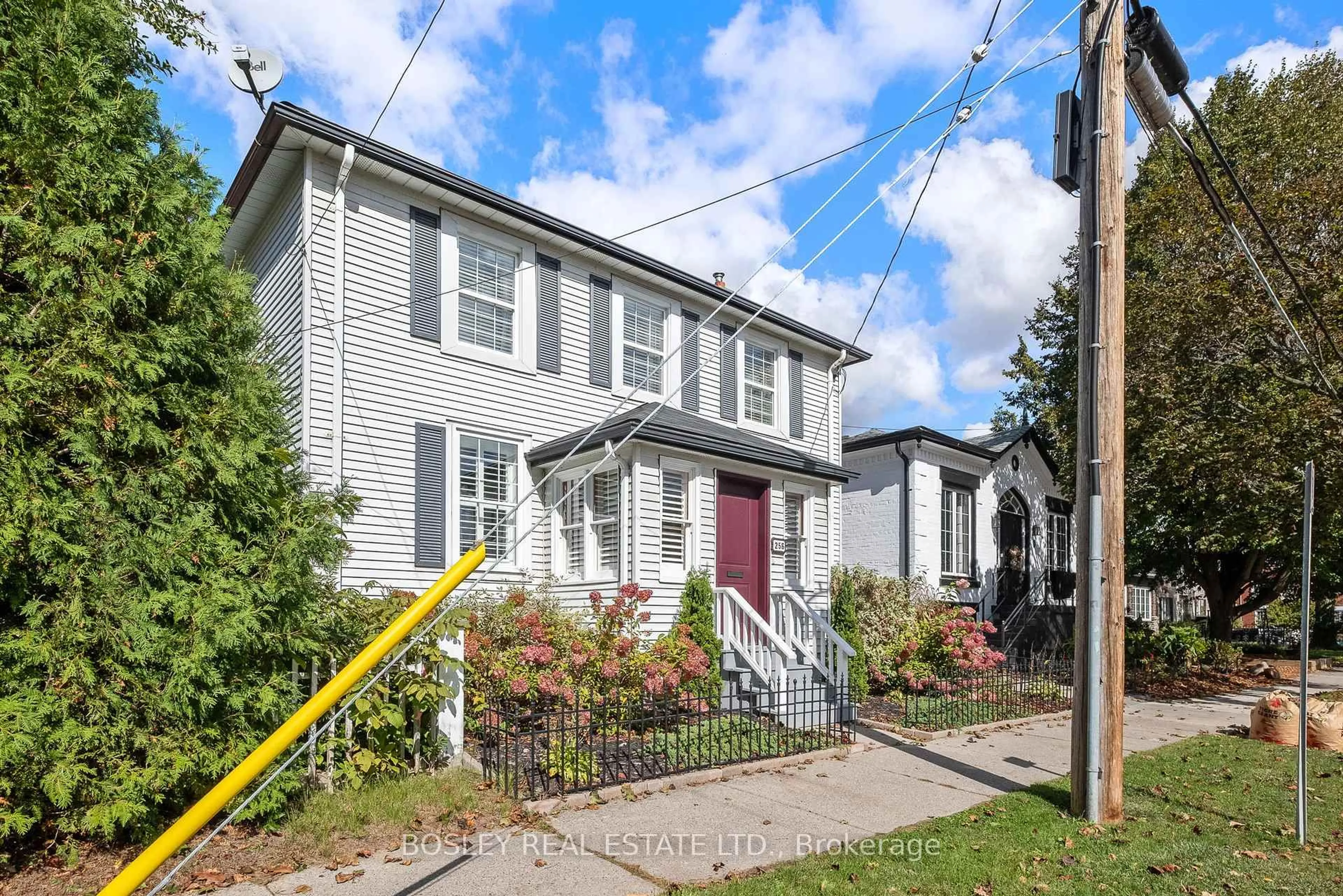 Home with vinyl exterior material, street for 256 Ridout St, Port Hope Ontario L1A 1P5
