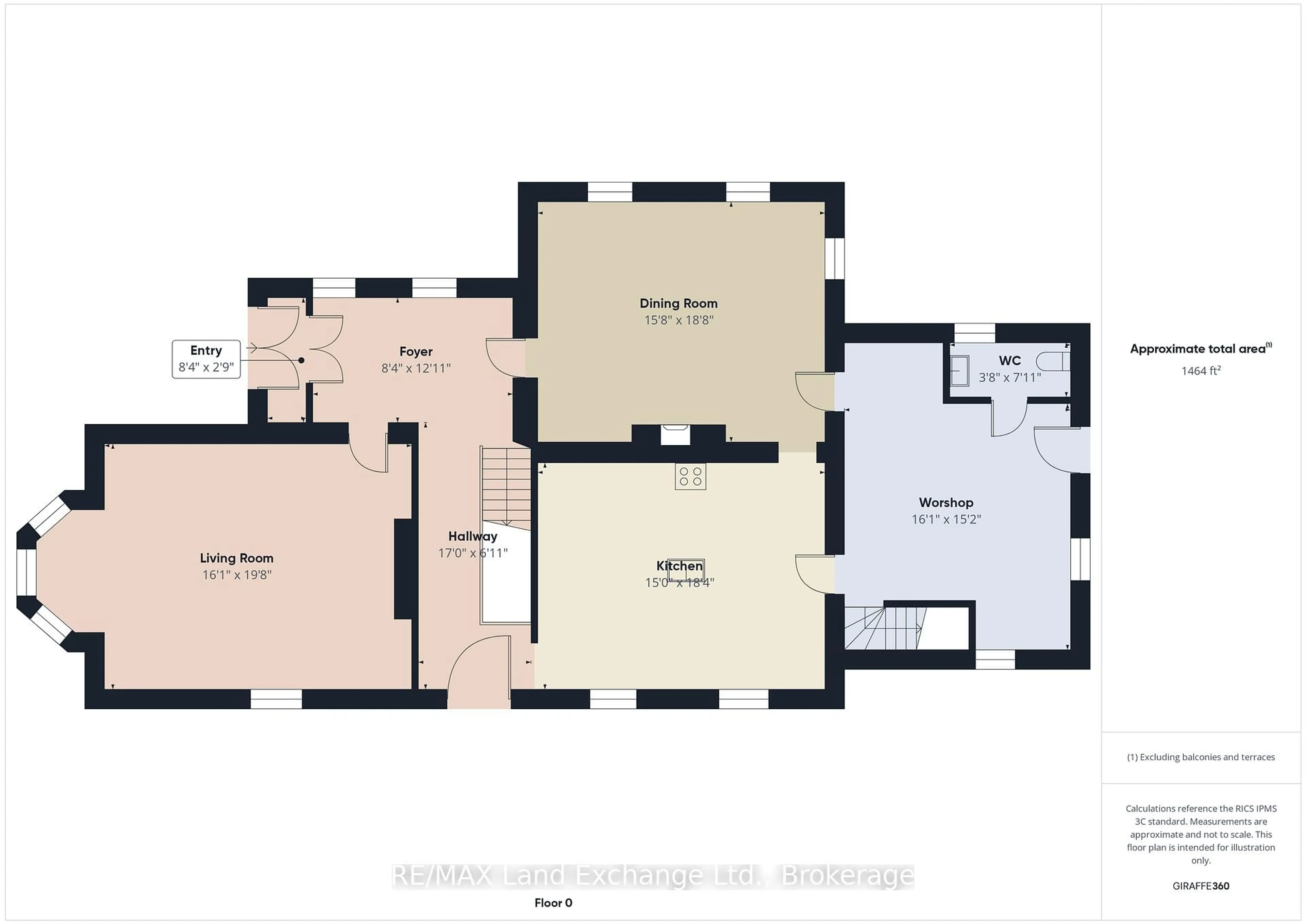 Floor plan for 276 Durham St, Kincardine Ontario N2Z 2X9