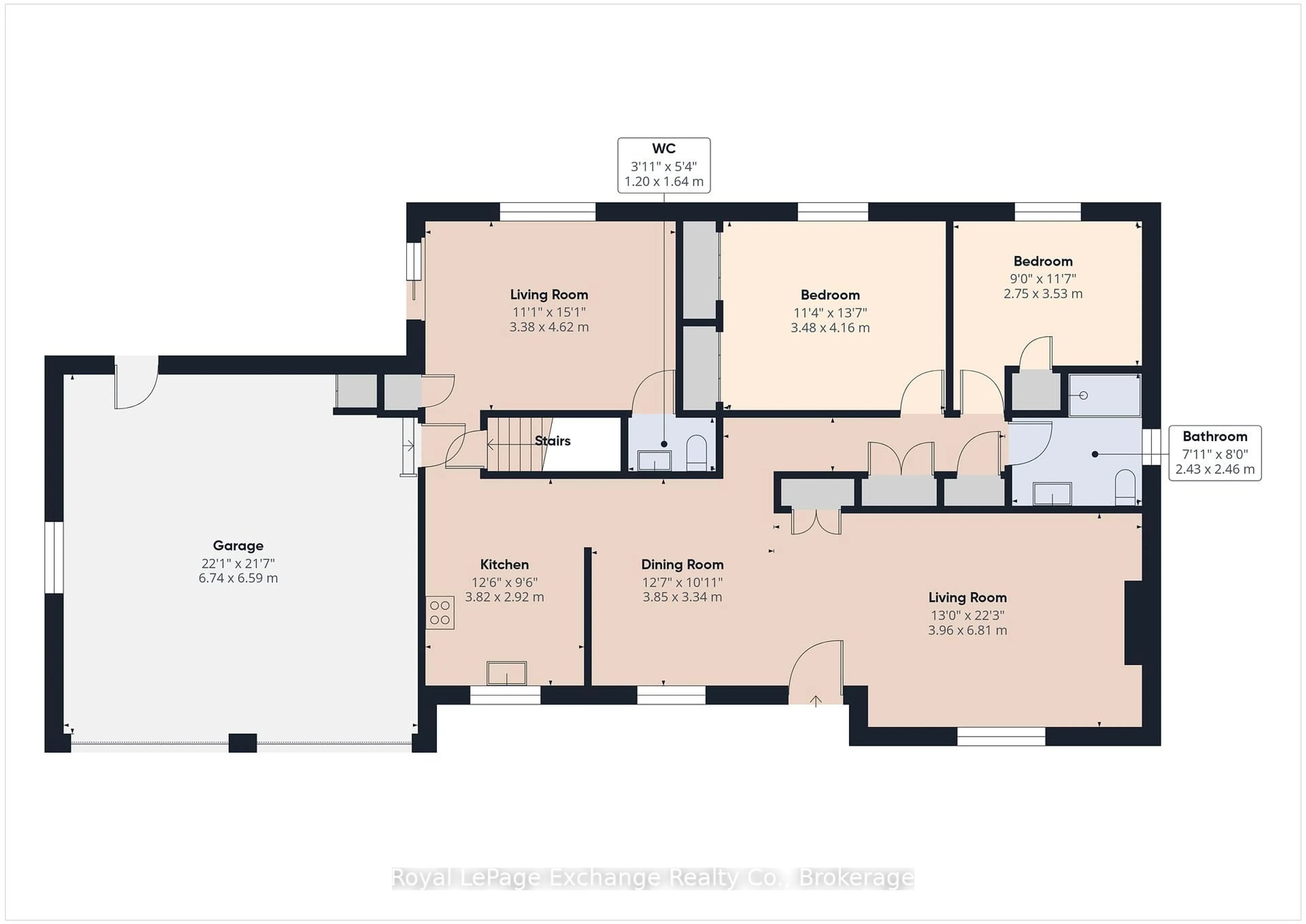 Floor plan for 8 Remington Dr, North Huron Ontario N0G 2W0