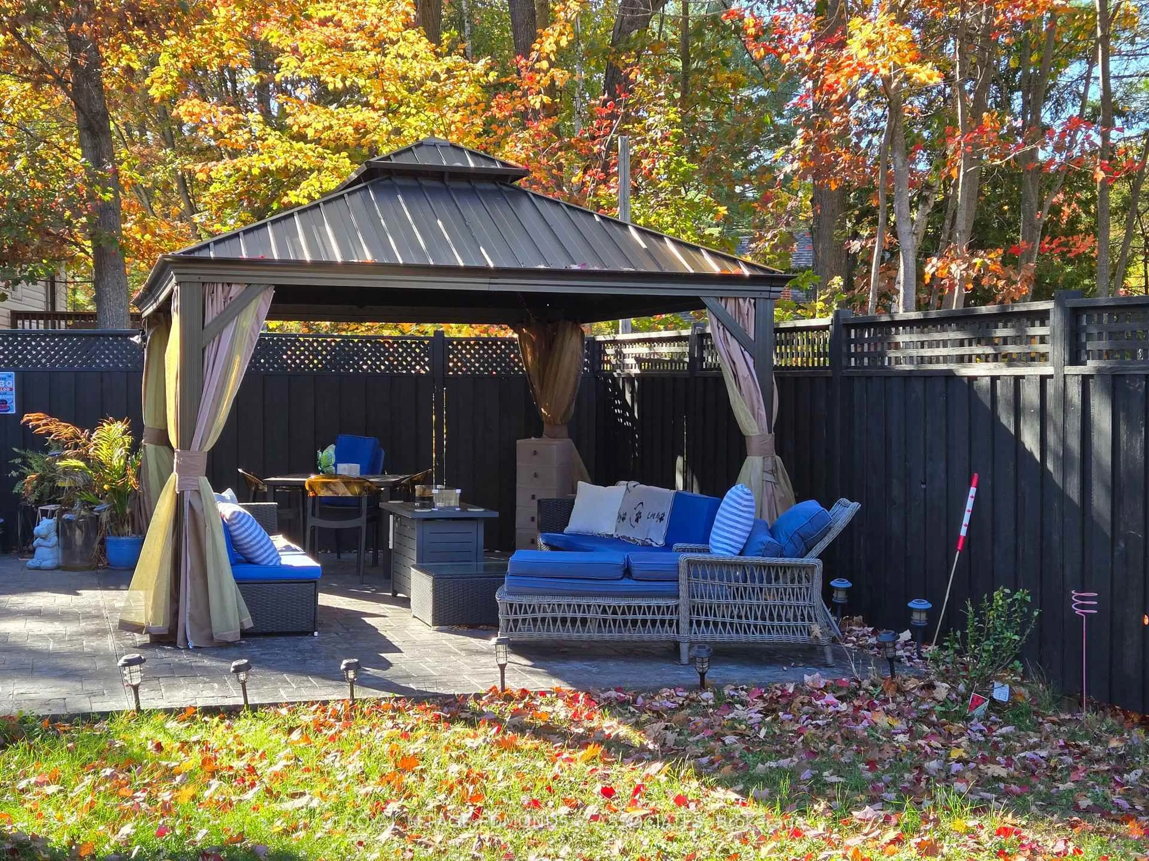 Patio, forest/trees view for 517 Abbie Lane, Petawawa Ontario K8H 3P9