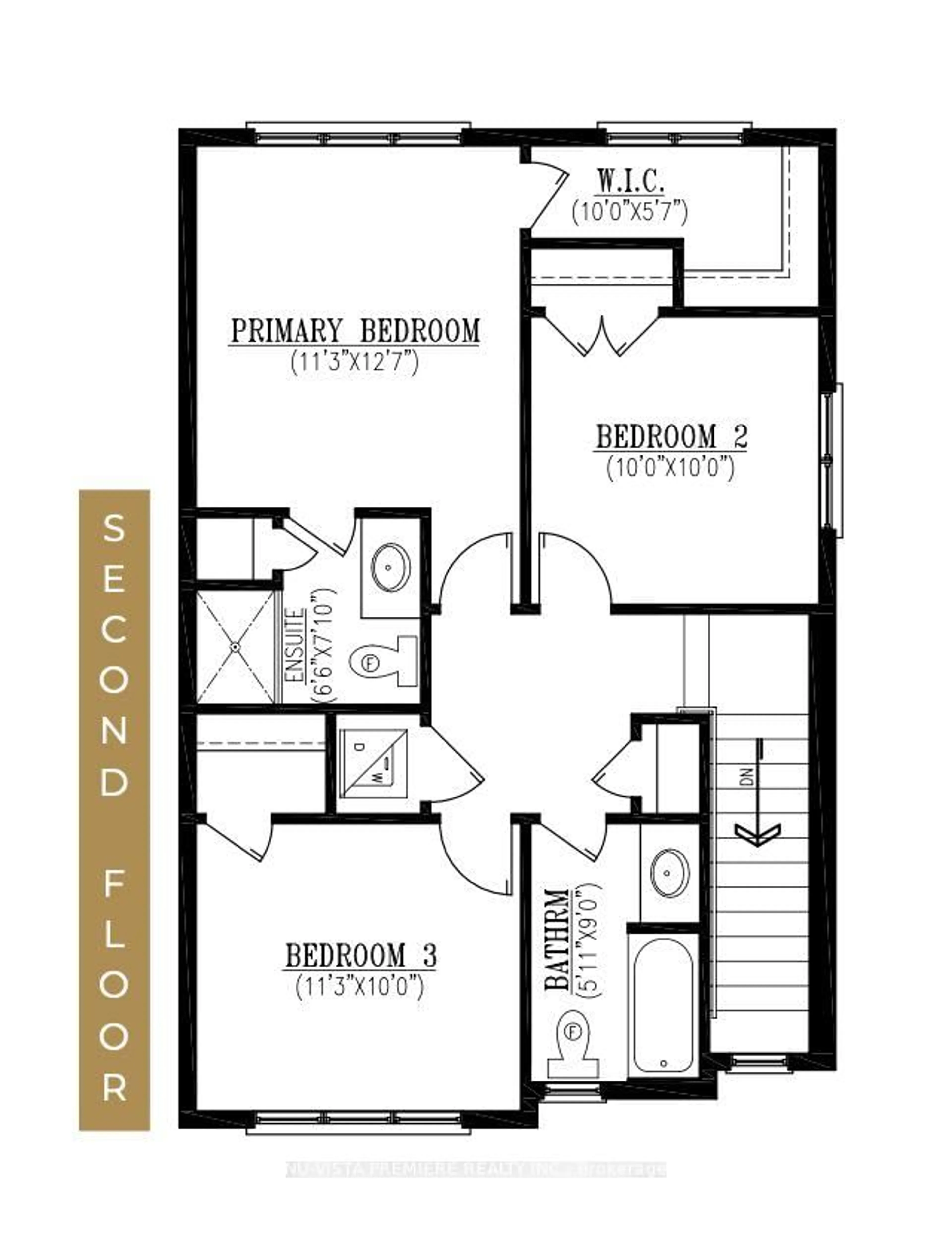 Floor plan for Lot 7 Bowman Dr, Middlesex Centre Ontario N0M 2A0