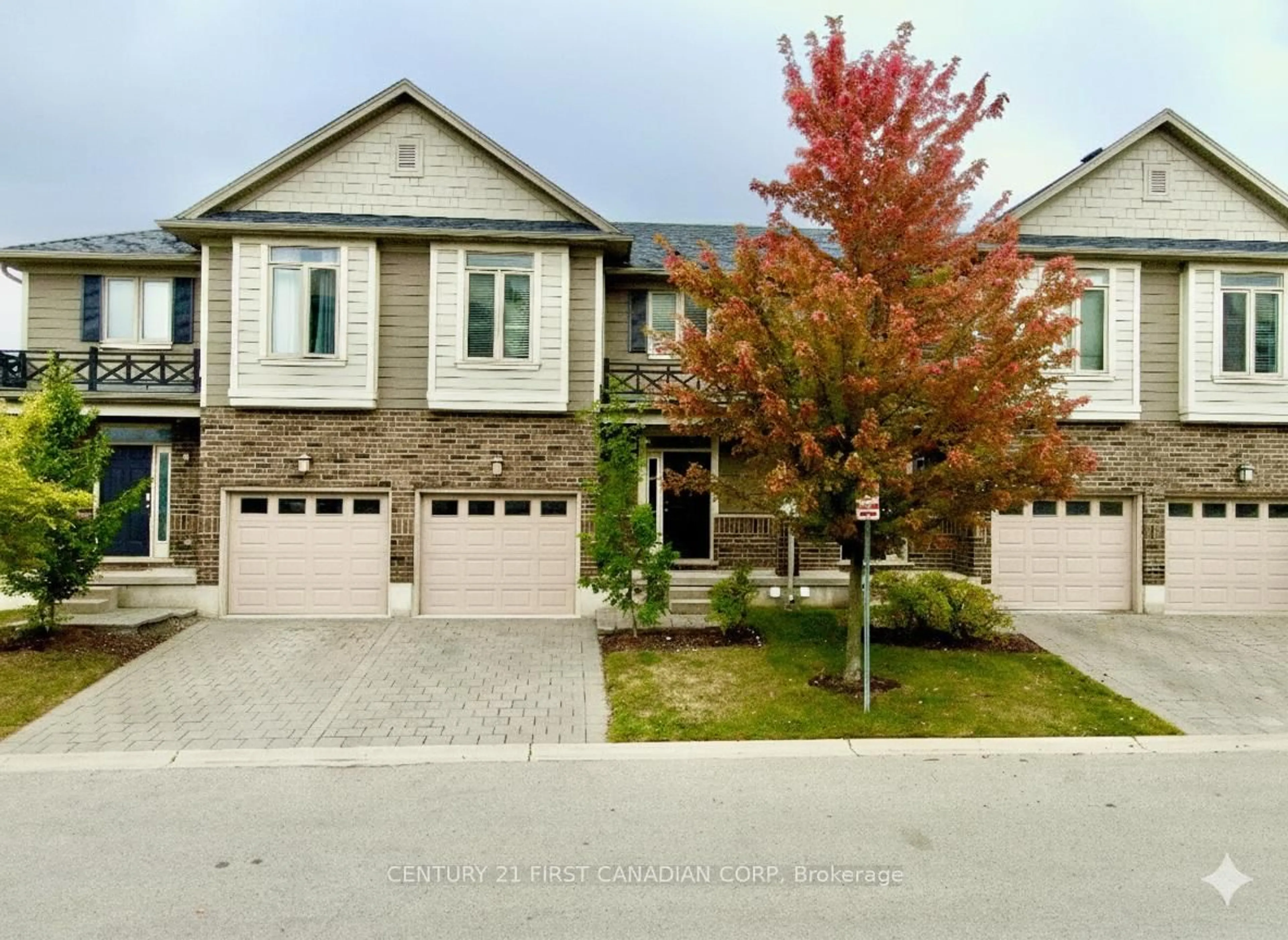 Home with brick exterior material, street for 112 North Centre Rd #45, London North Ontario N5X 0G9
