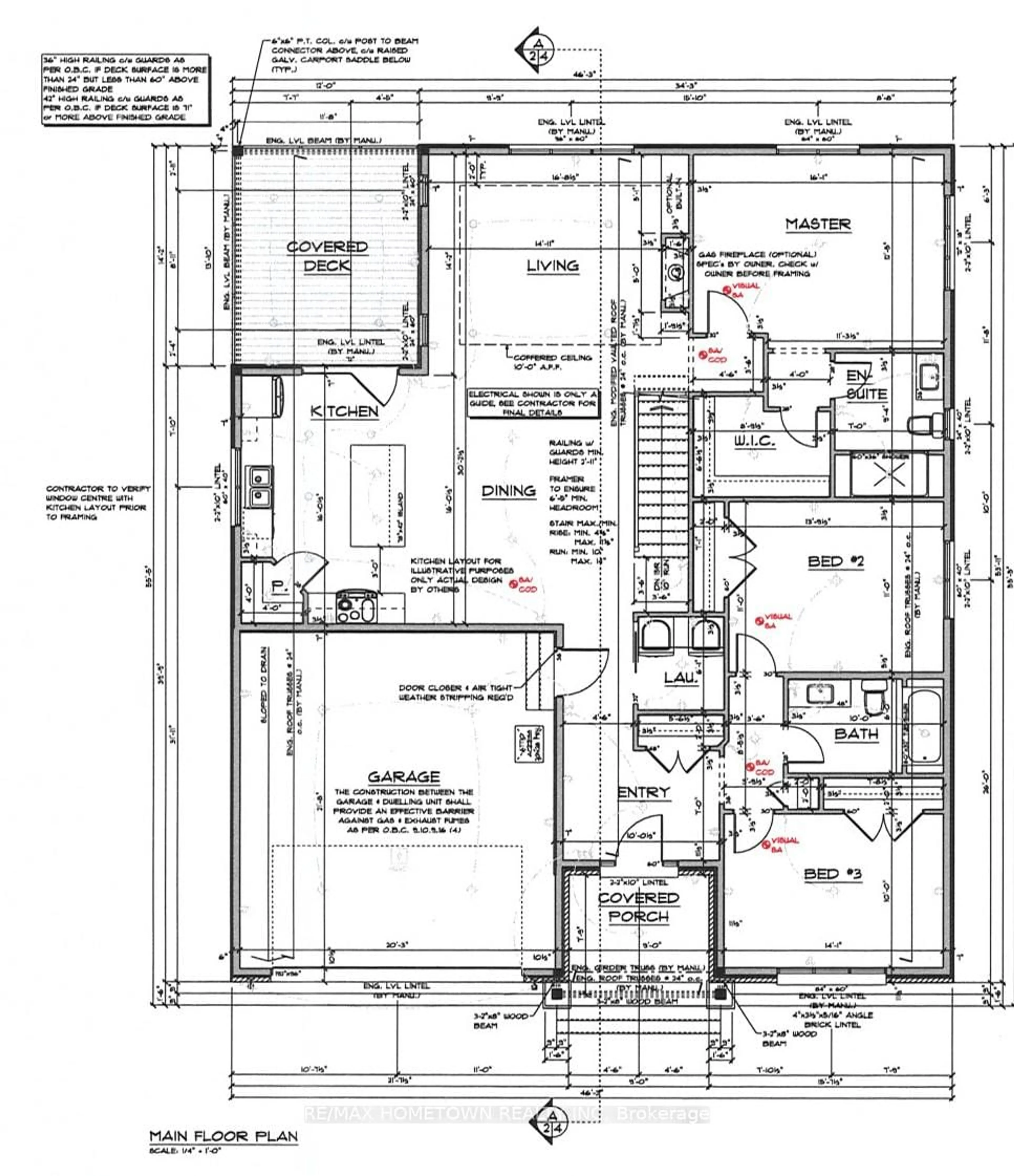 Floor plan for 1058 Shearer Dr, Brockville Ontario K6V 7K1