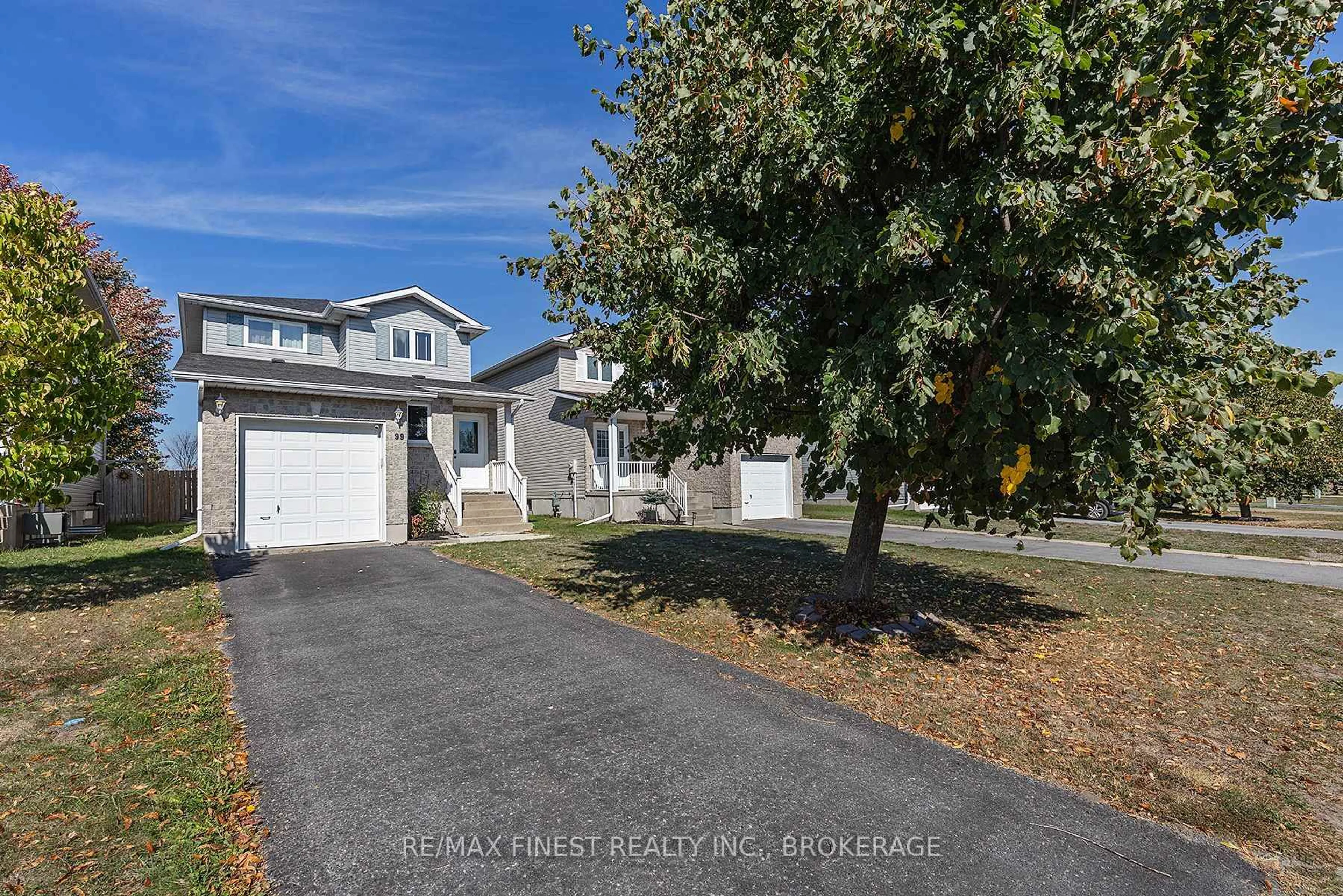A pic from outside/outdoor area/front of a property/back of a property/a pic from drone, street for 99 McKeown Cres, Loyalist Ontario K7N 1Y5