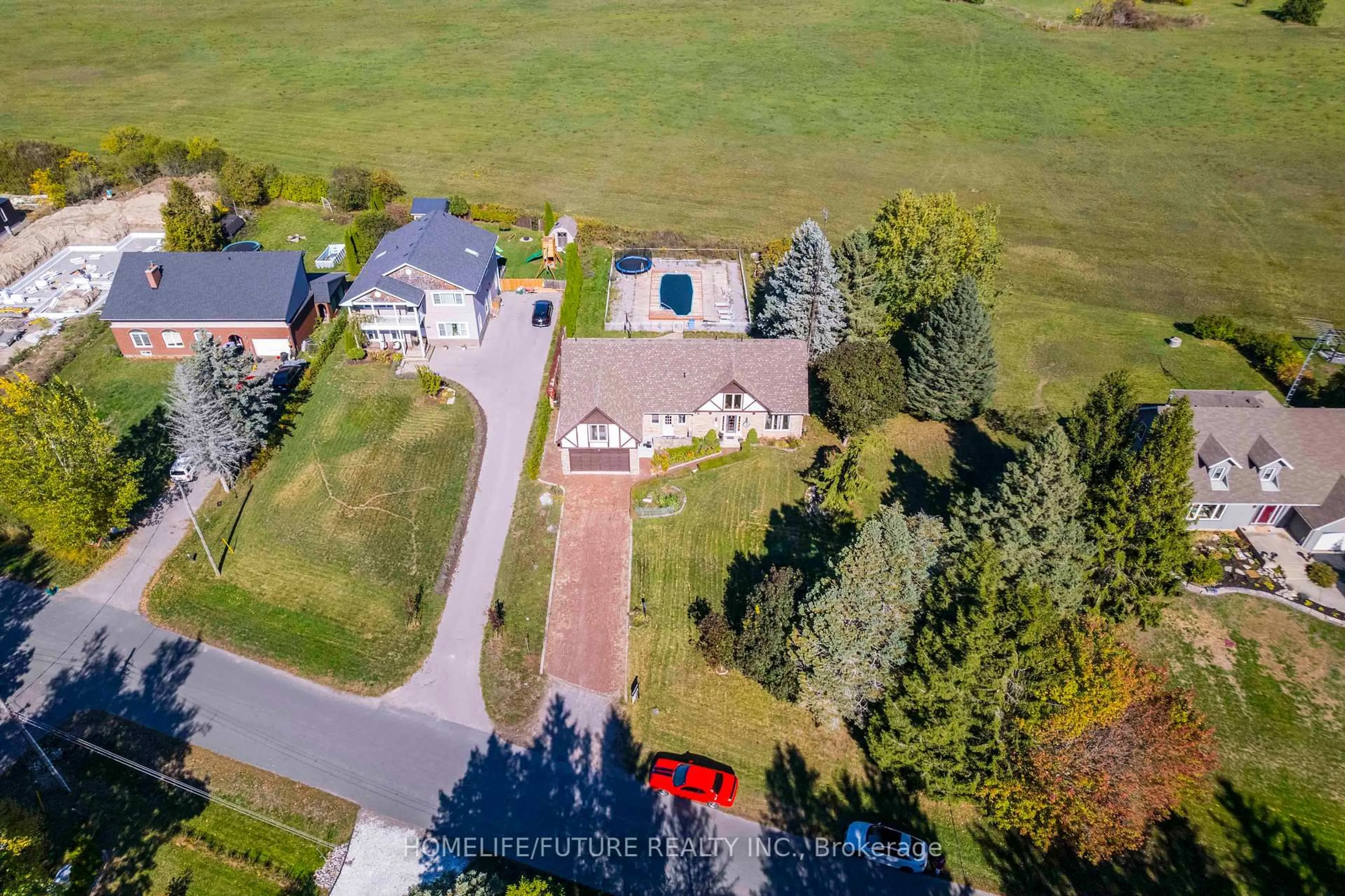 A pic from outside/outdoor area/front of a property/back of a property/a pic from drone, unknown for 120 North Shore Rd, Alnwick/Haldimand Ontario K0K 2G0