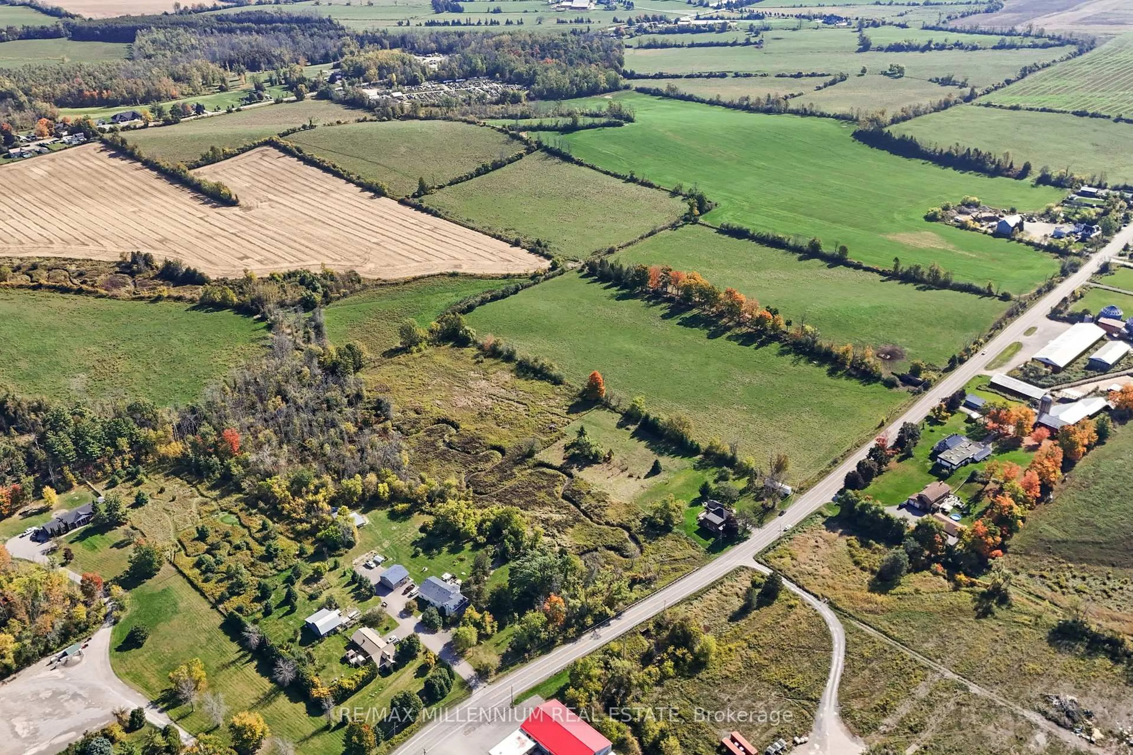 A pic from outside/outdoor area/front of a property/back of a property/a pic from drone, street for 2157 Keene Rd, Otonabee-South Monaghan Ontario K9J 6X9