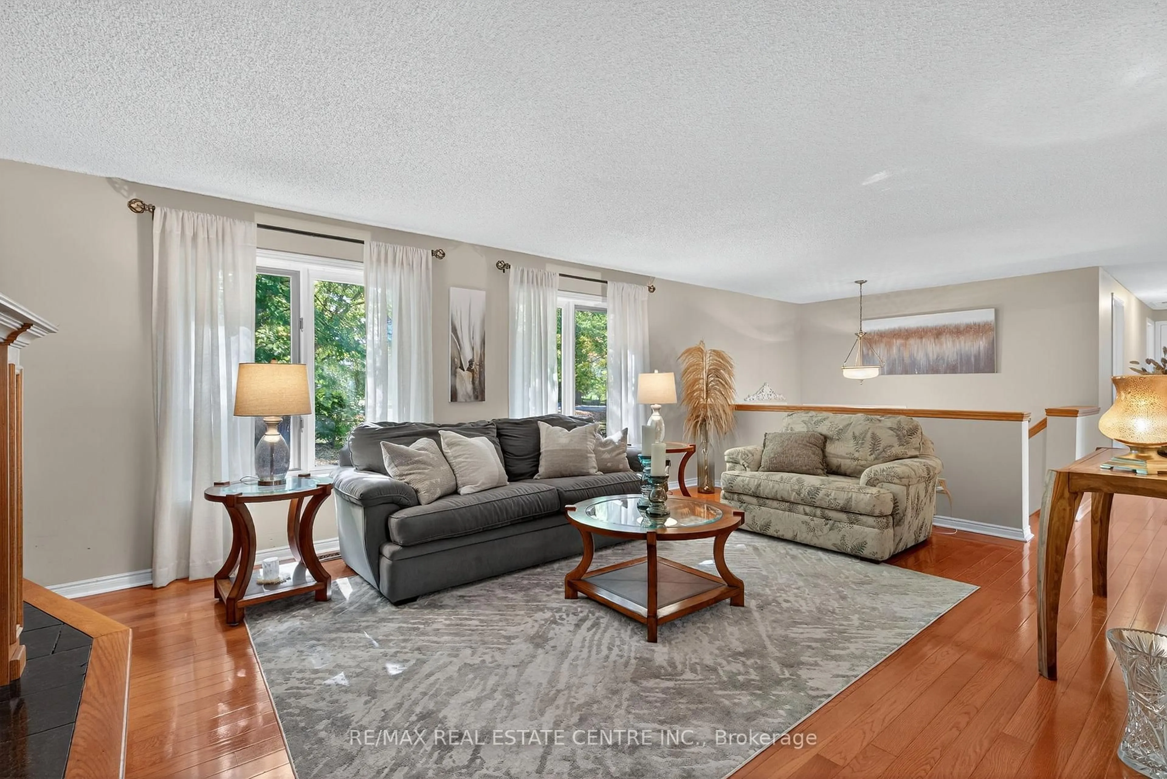 Living room with furniture, unknown for 8424 6 Line, Wellington North Ontario N0G 2E0
