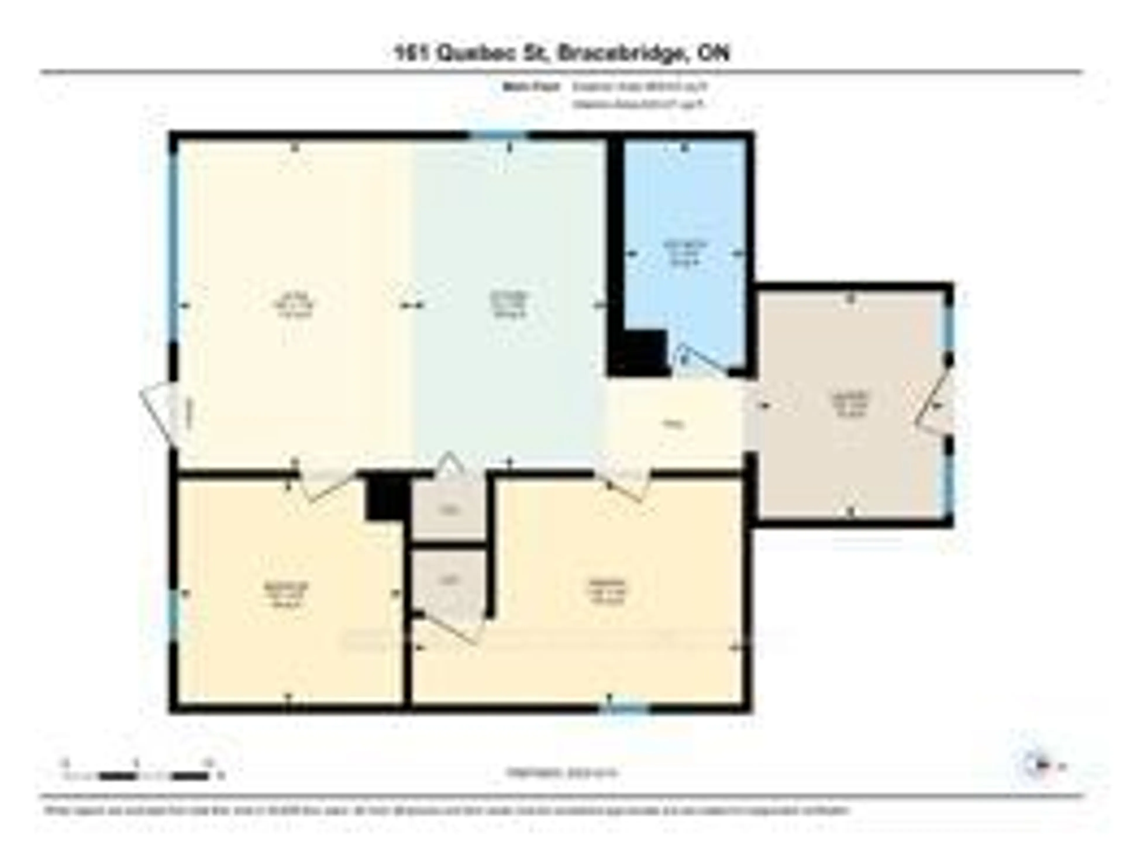 Floor plan for 161 Quebec St, Bracebridge Ontario P1L 1E3