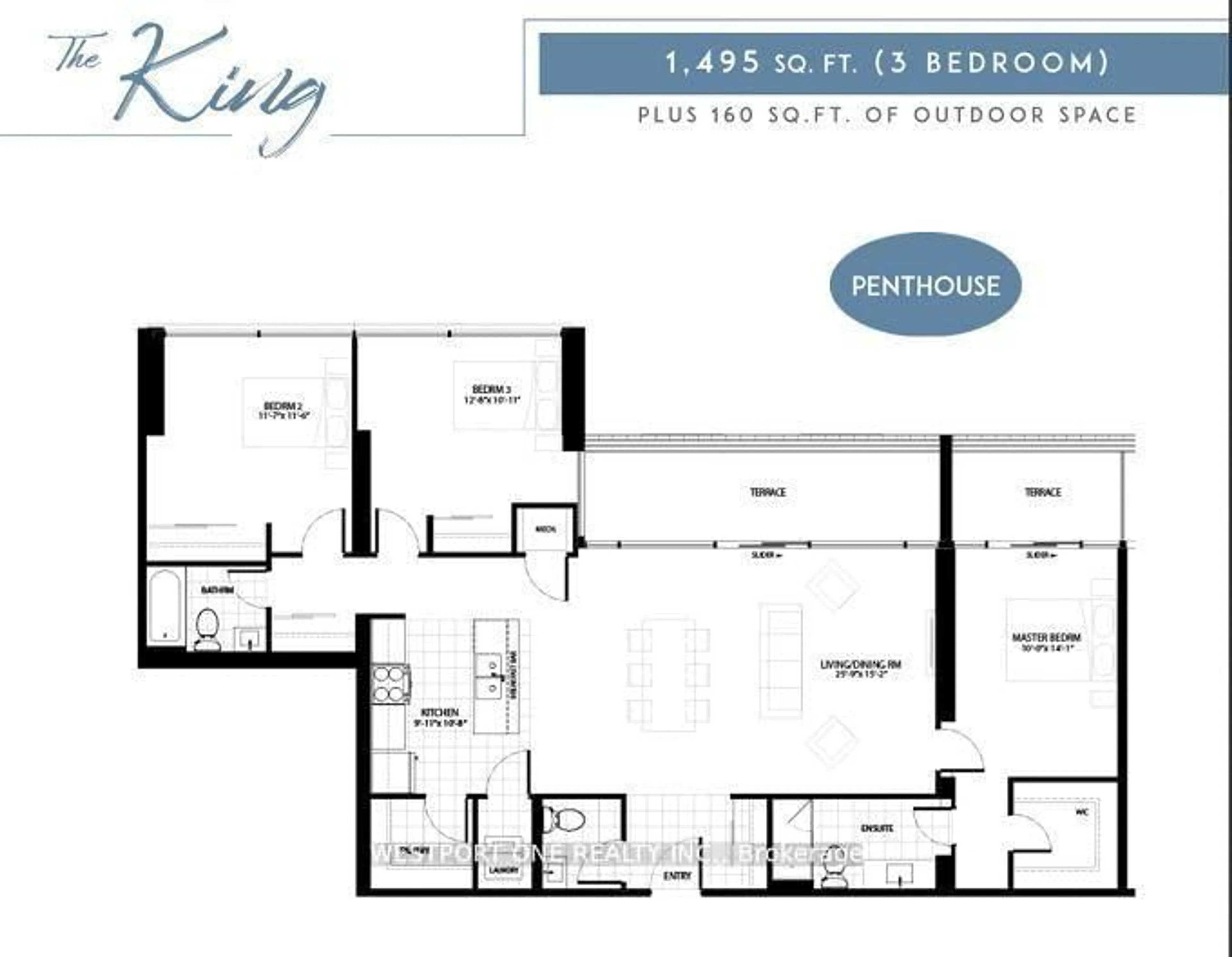 Floor plan for 5 Hamilton St #601, Hamilton Ontario L8B 2A4