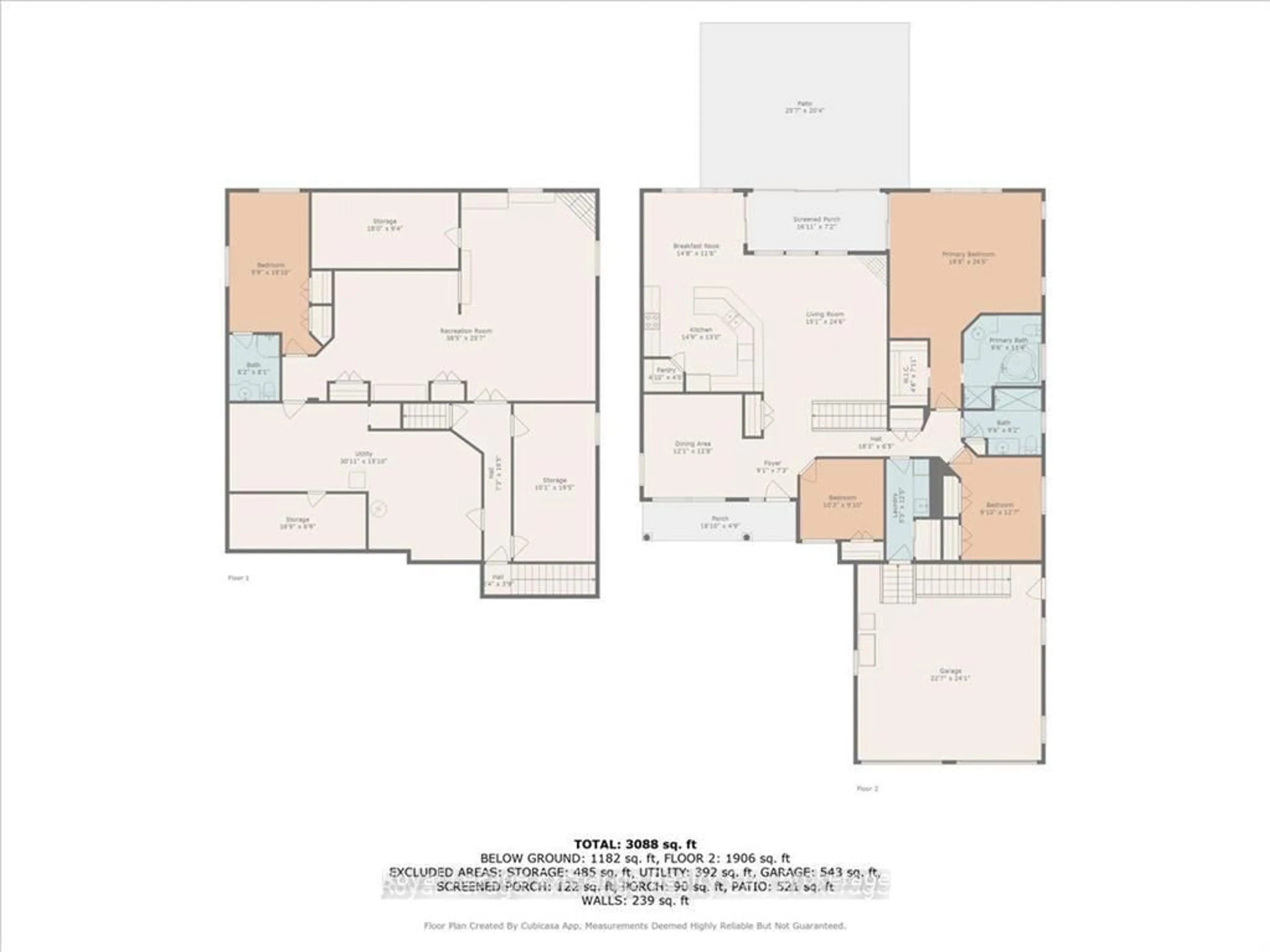 Floor plan for 569 Creekwood Dr, Saugeen Shores Ontario N0H 2L0