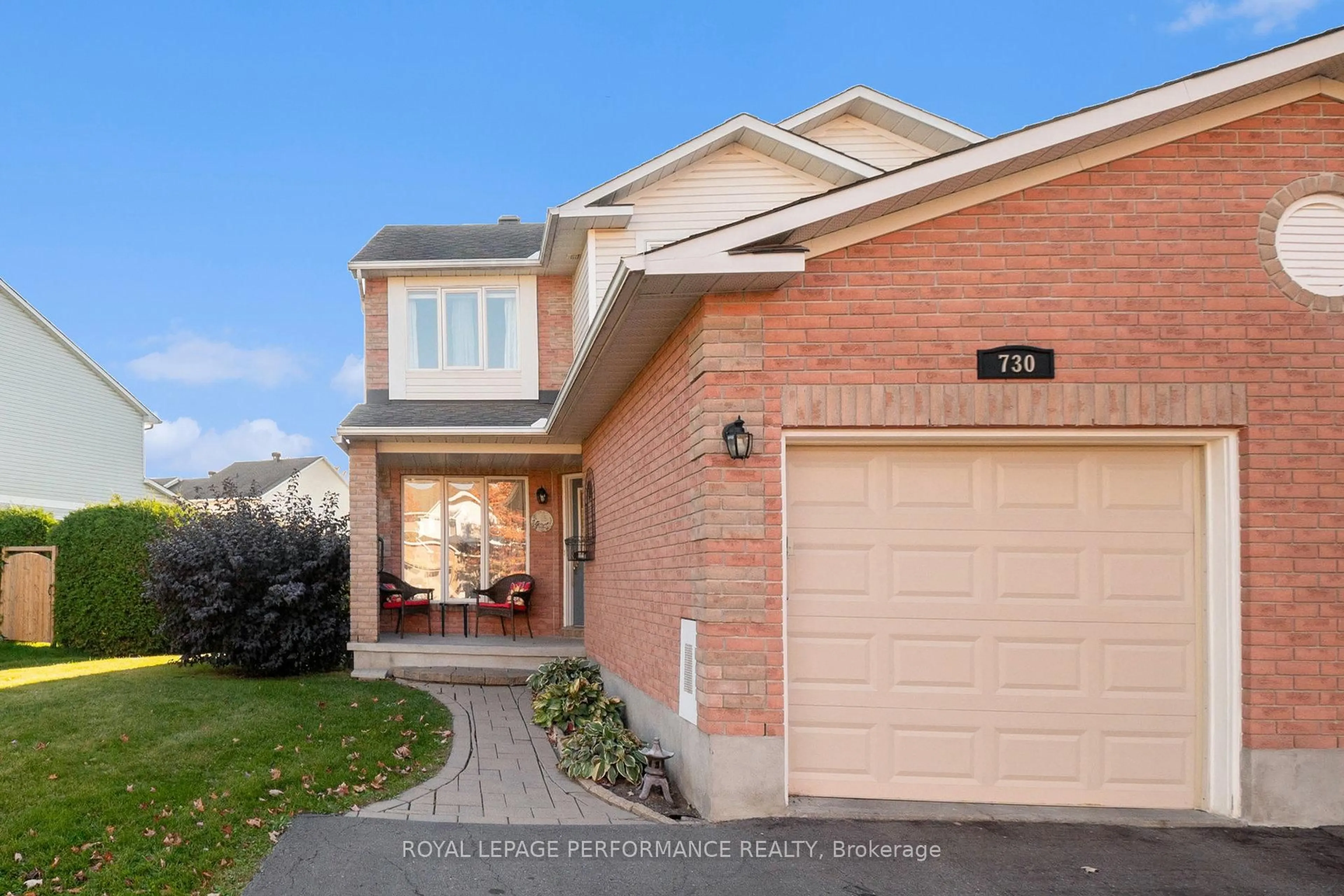 Home with brick exterior material, street for 730 Nesting Way, Ottawa Ontario K4A 3X4