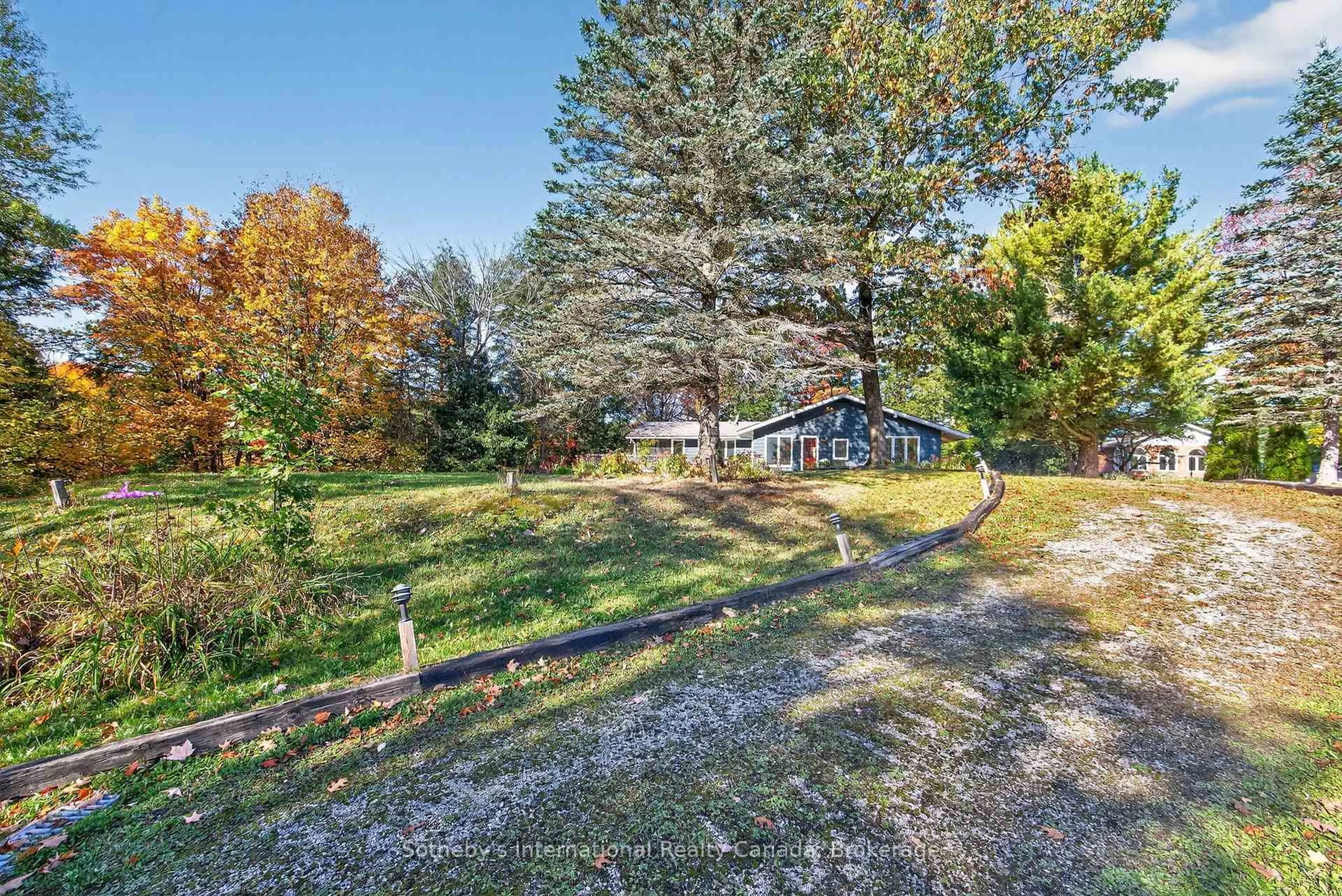A pic from outside/outdoor area/front of a property/back of a property/a pic from drone, unknown for 37 BROWNS LAKE Rd, Seguin Ontario P2A 2W8