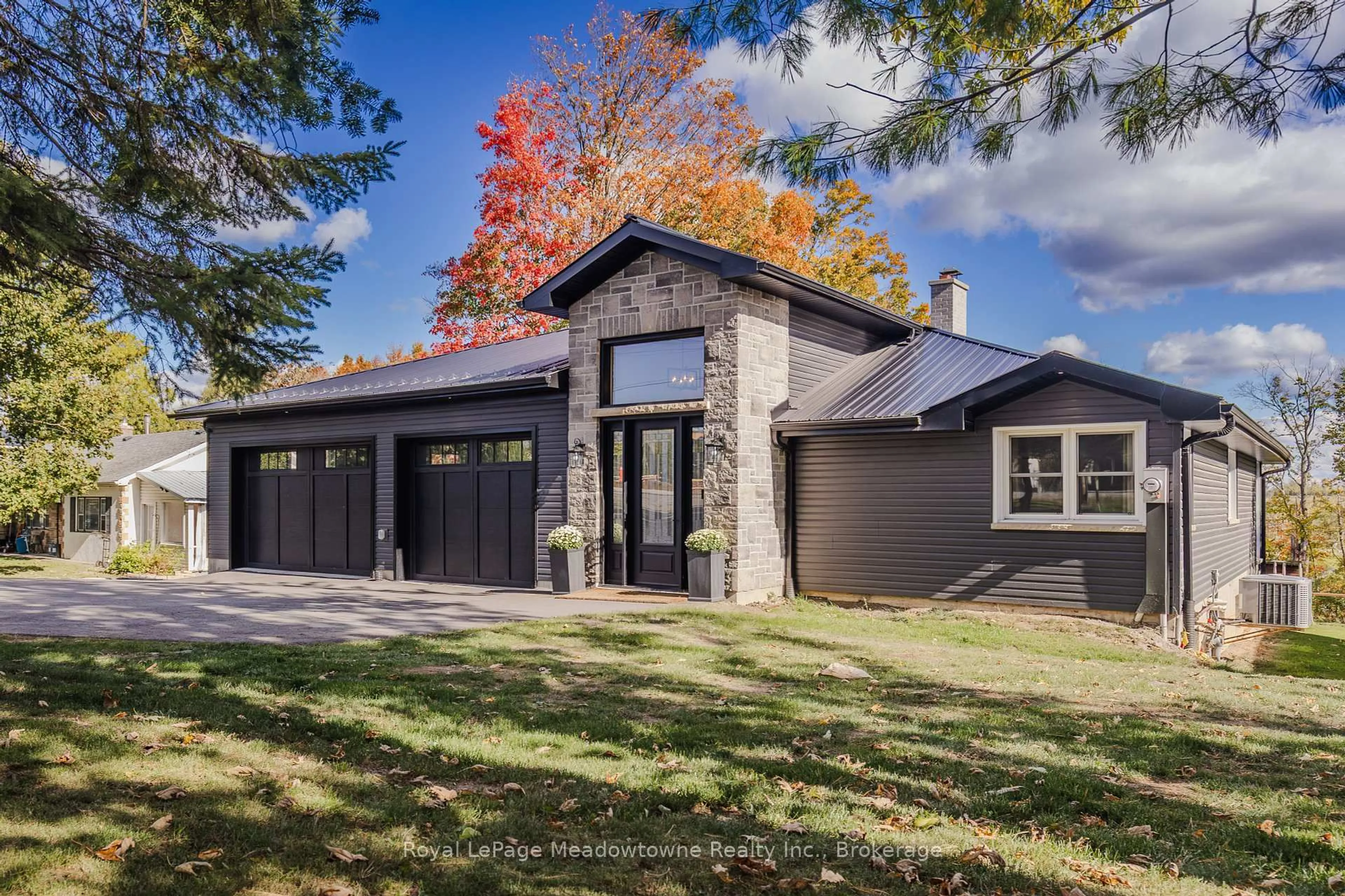 Home with brick exterior material, street for 2632 Lakefield Rd, Selwyn Ontario K9J 6X5
