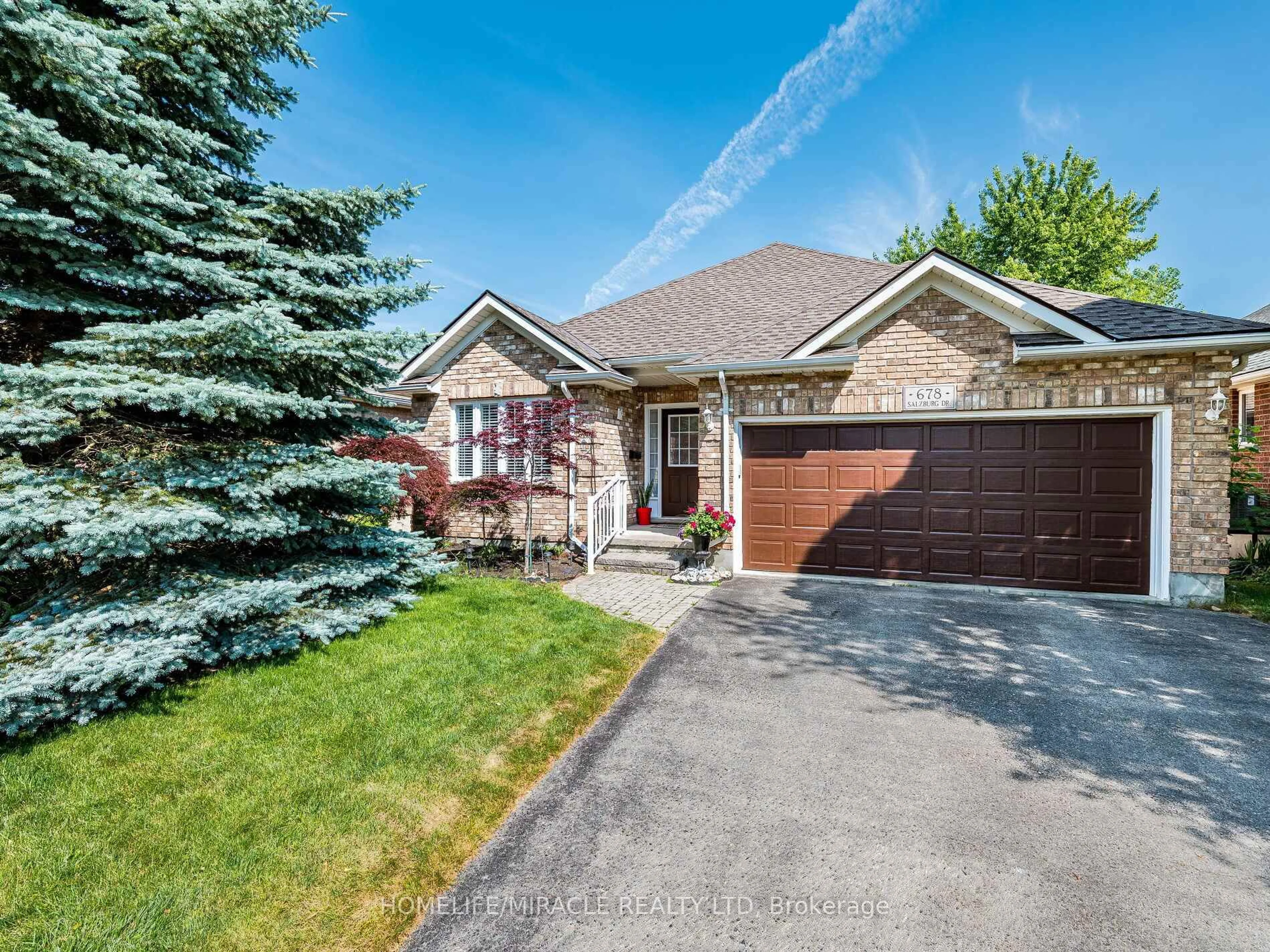 Home with brick exterior material, street for 678 Salzburg Dr, Waterloo Ontario N2V 2N8